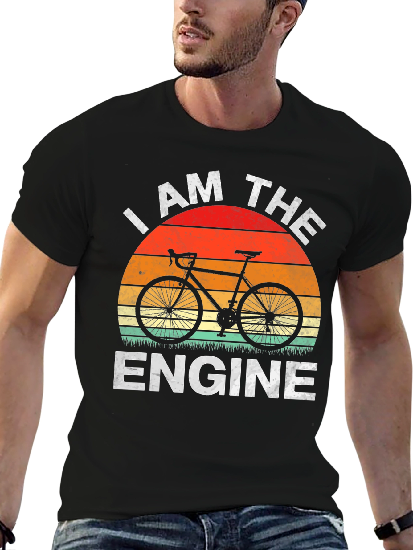 I Am The Engine Cycling T-Shirt