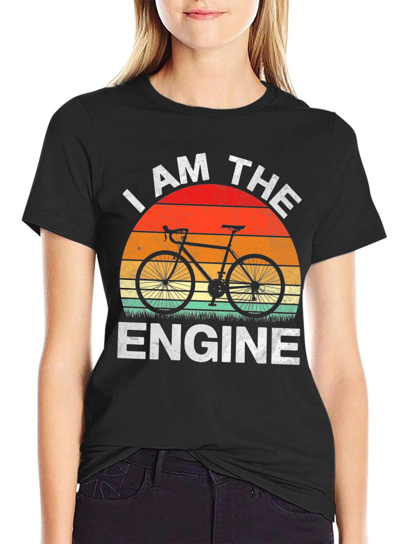 I Am The Engine Cycling T-Shirt