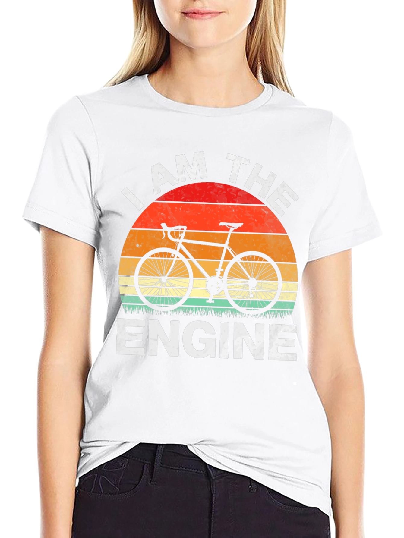 I Am The Engine Cycling T-Shirt