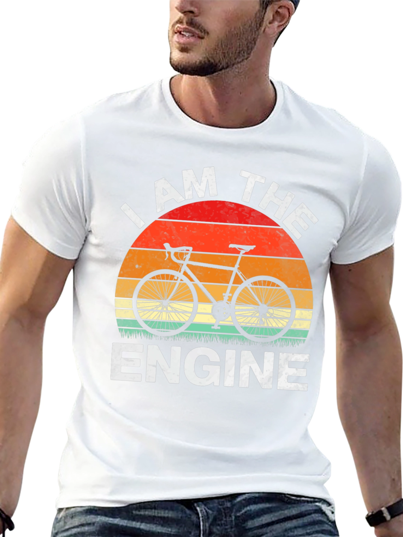 I Am The Engine Cycling T-Shirt