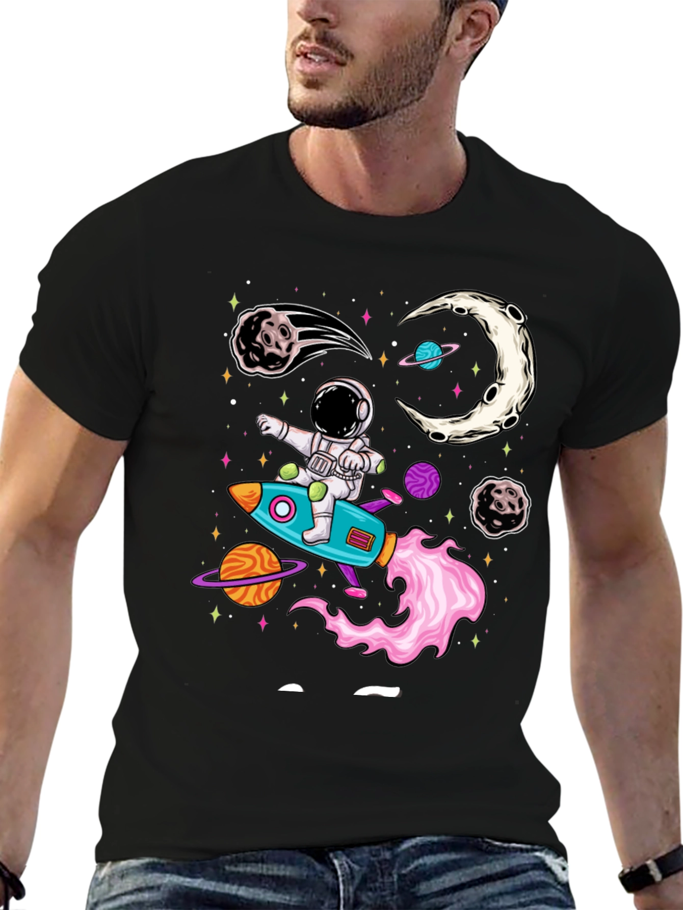 Astronaut Rocket Ride T-Shirt