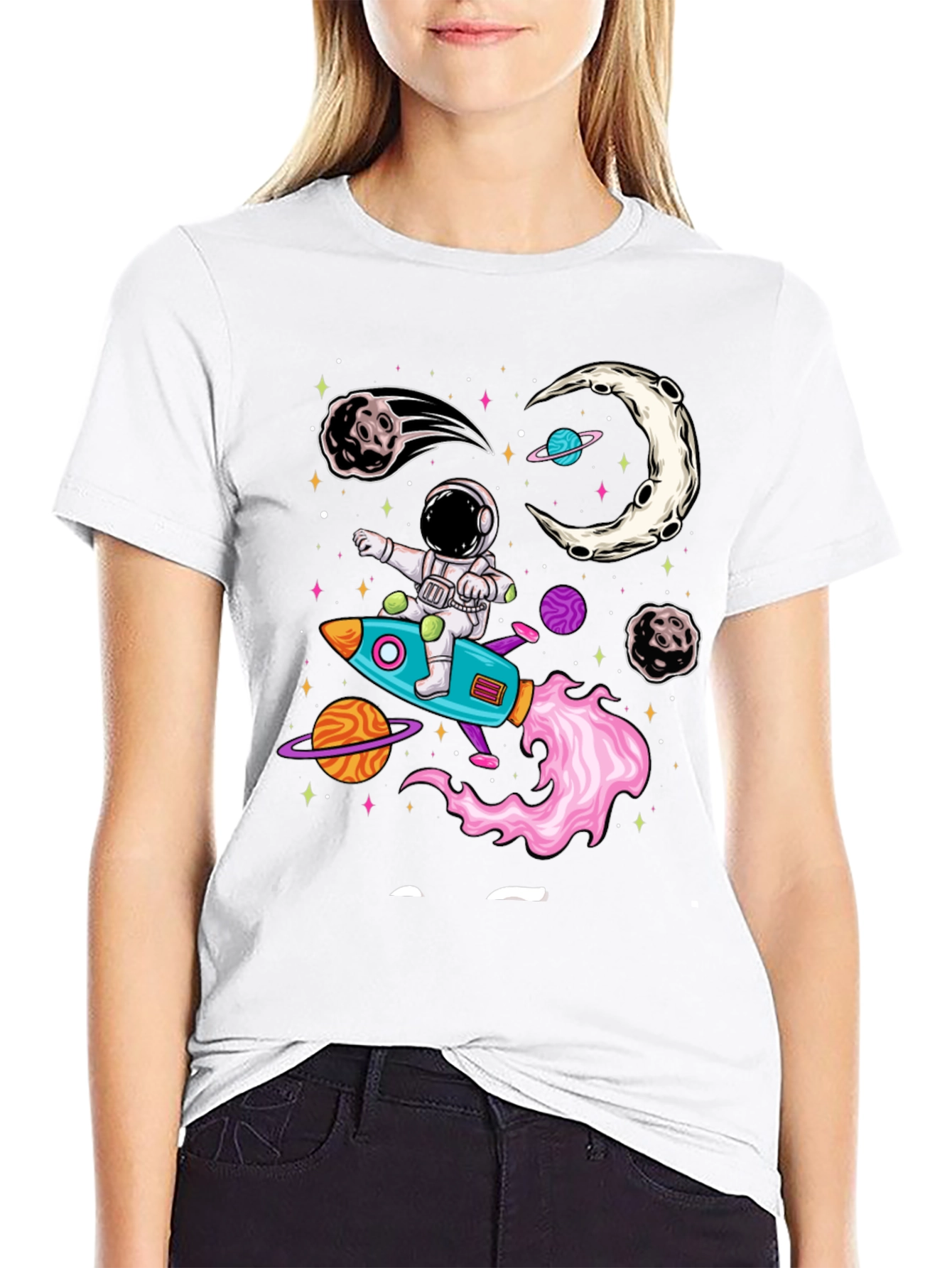 Astronaut Rocket Ride T-Shirt