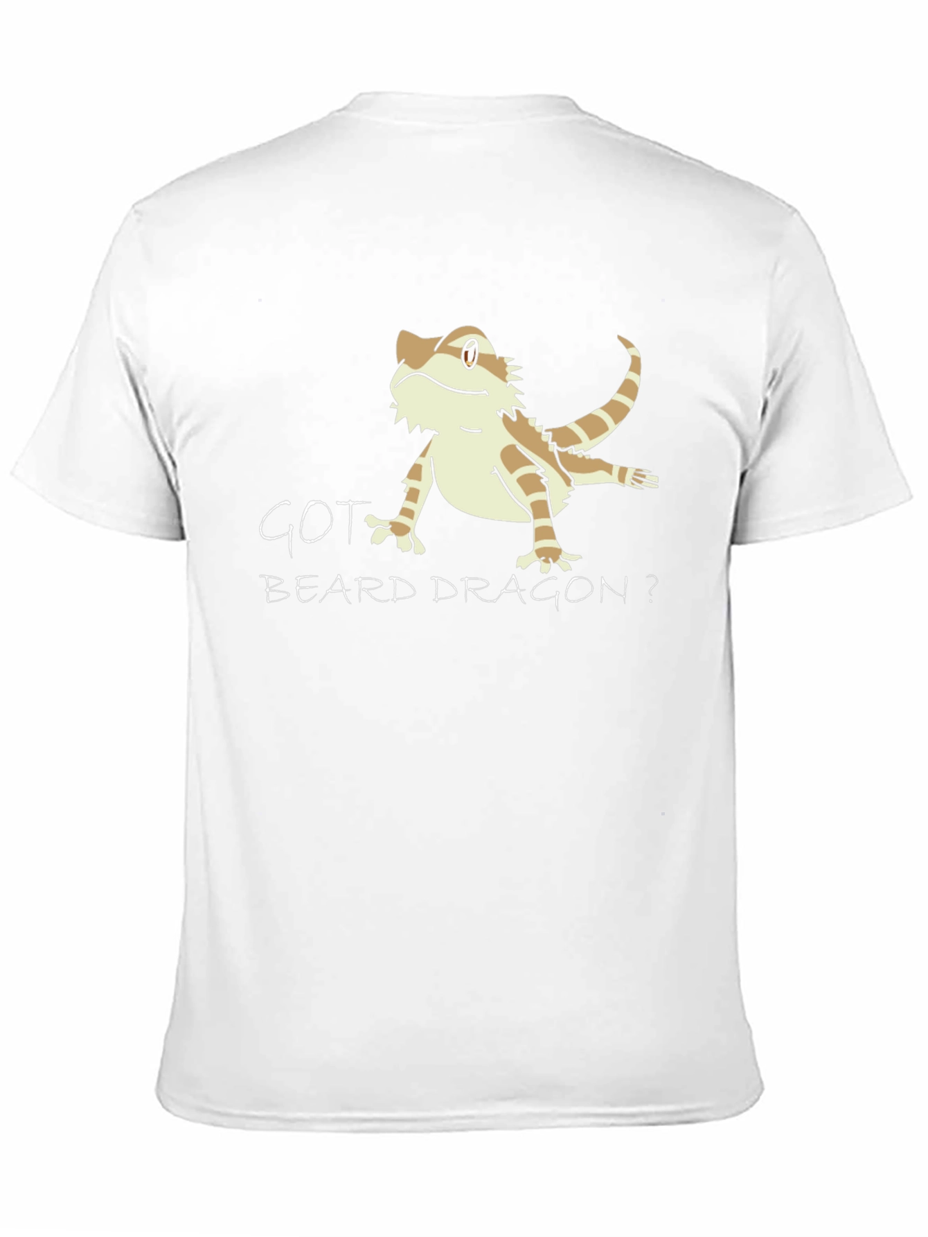 Got Beard Dragon? Black Graphic T-Shirt