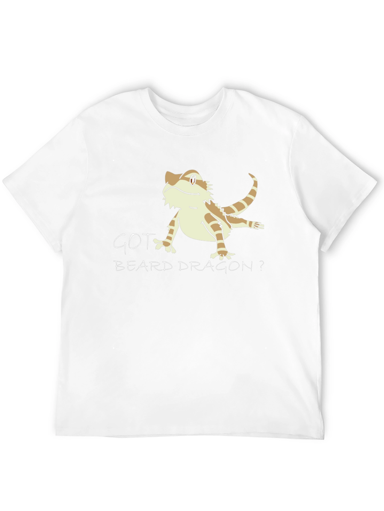 Got Beard Dragon? Black Graphic T-Shirt