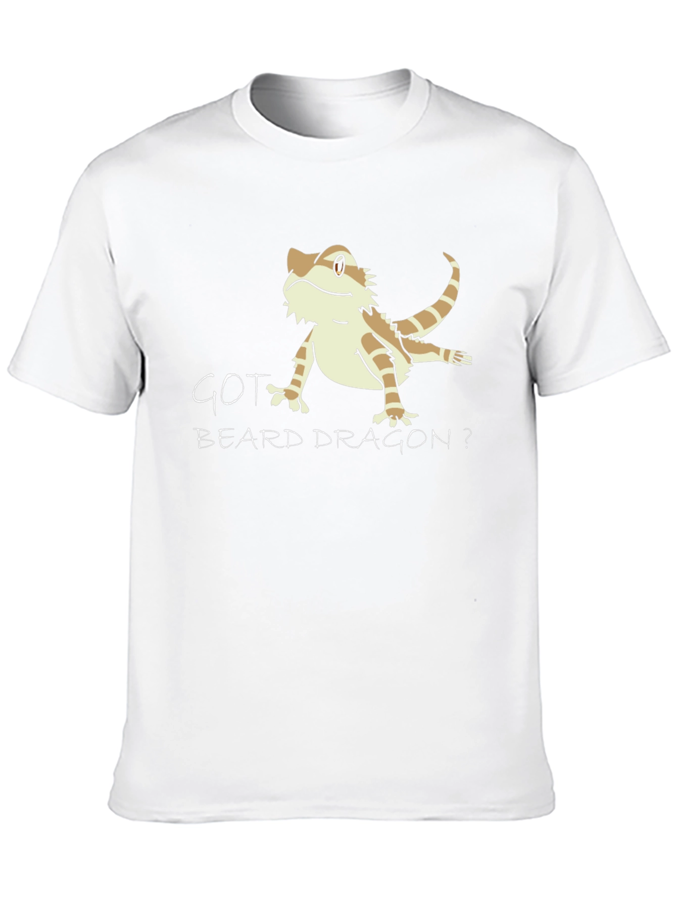 Got Beard Dragon? Black Graphic T-Shirt