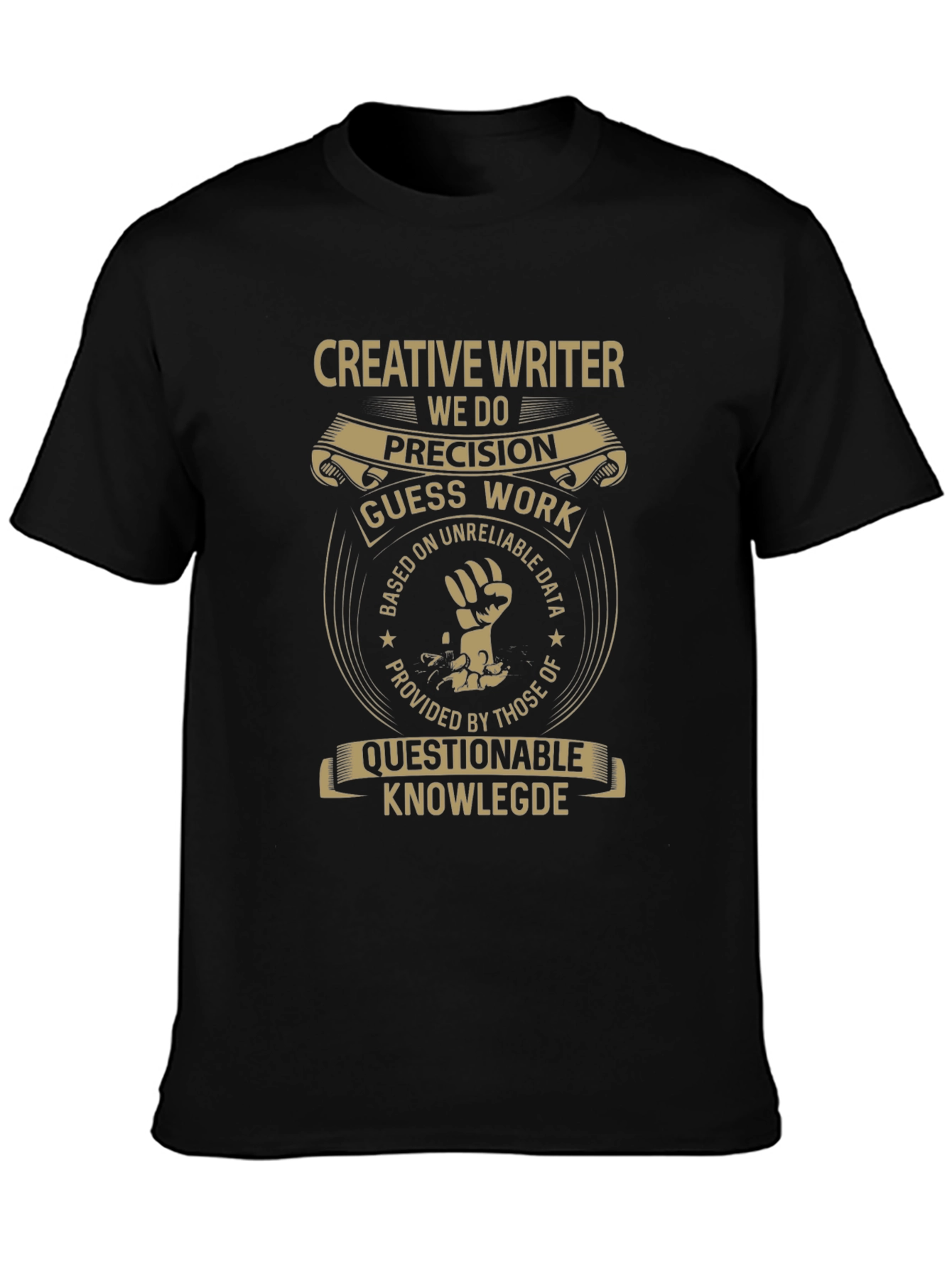 Creative Writer Graphic T-Shirt