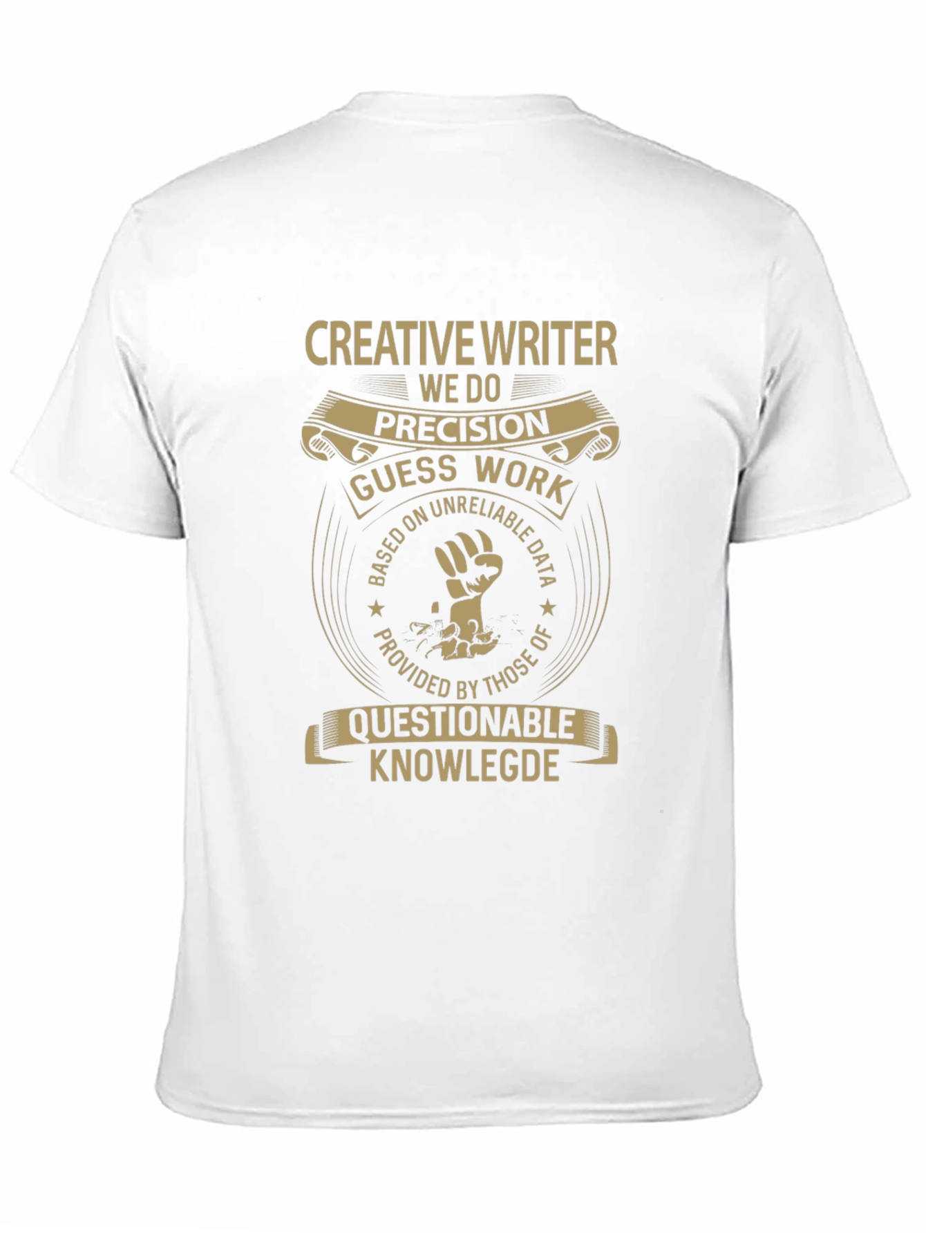Creative Writer Graphic T-Shirt