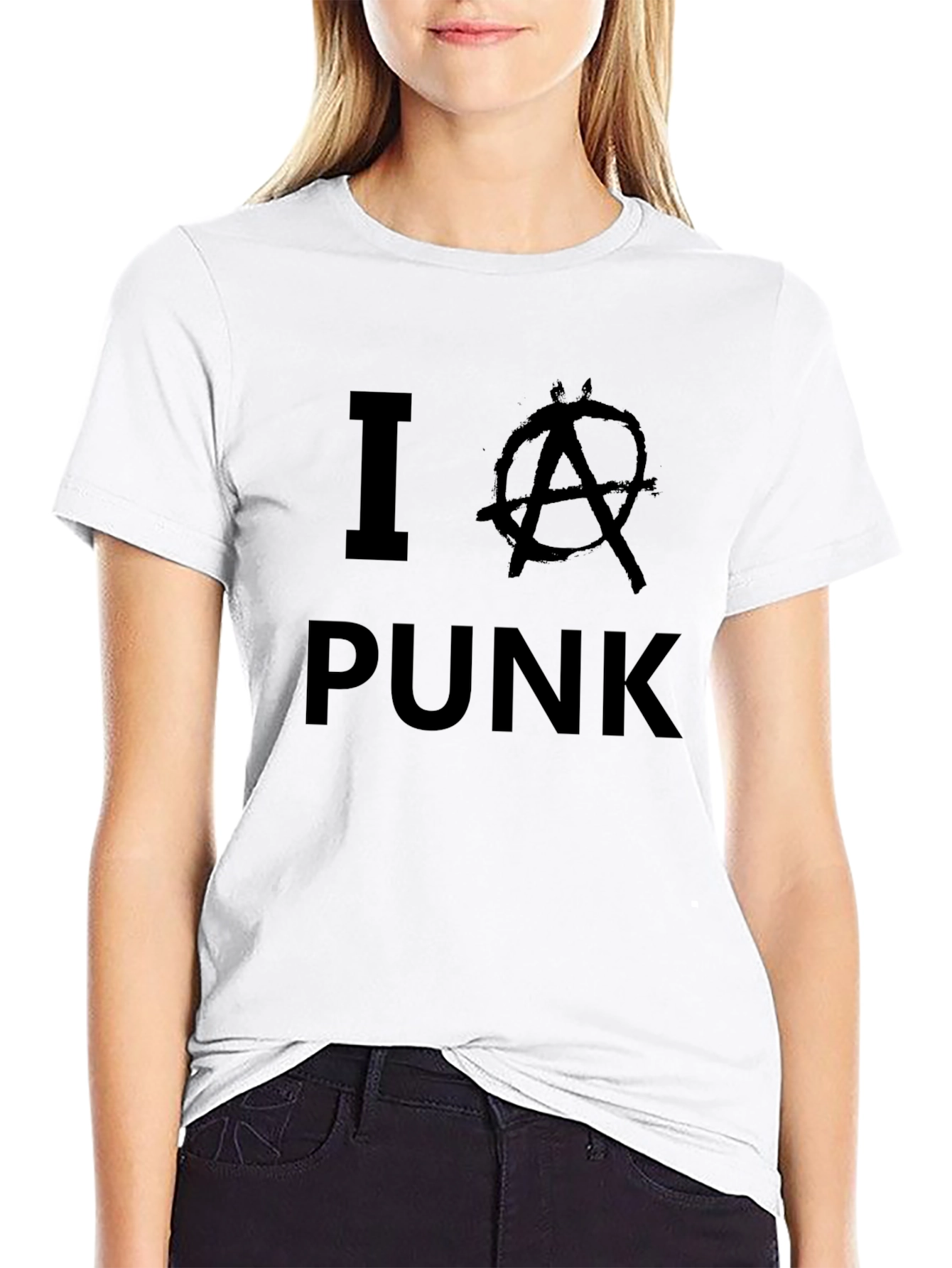 I Anarchy Punk Graphic T-Shirt