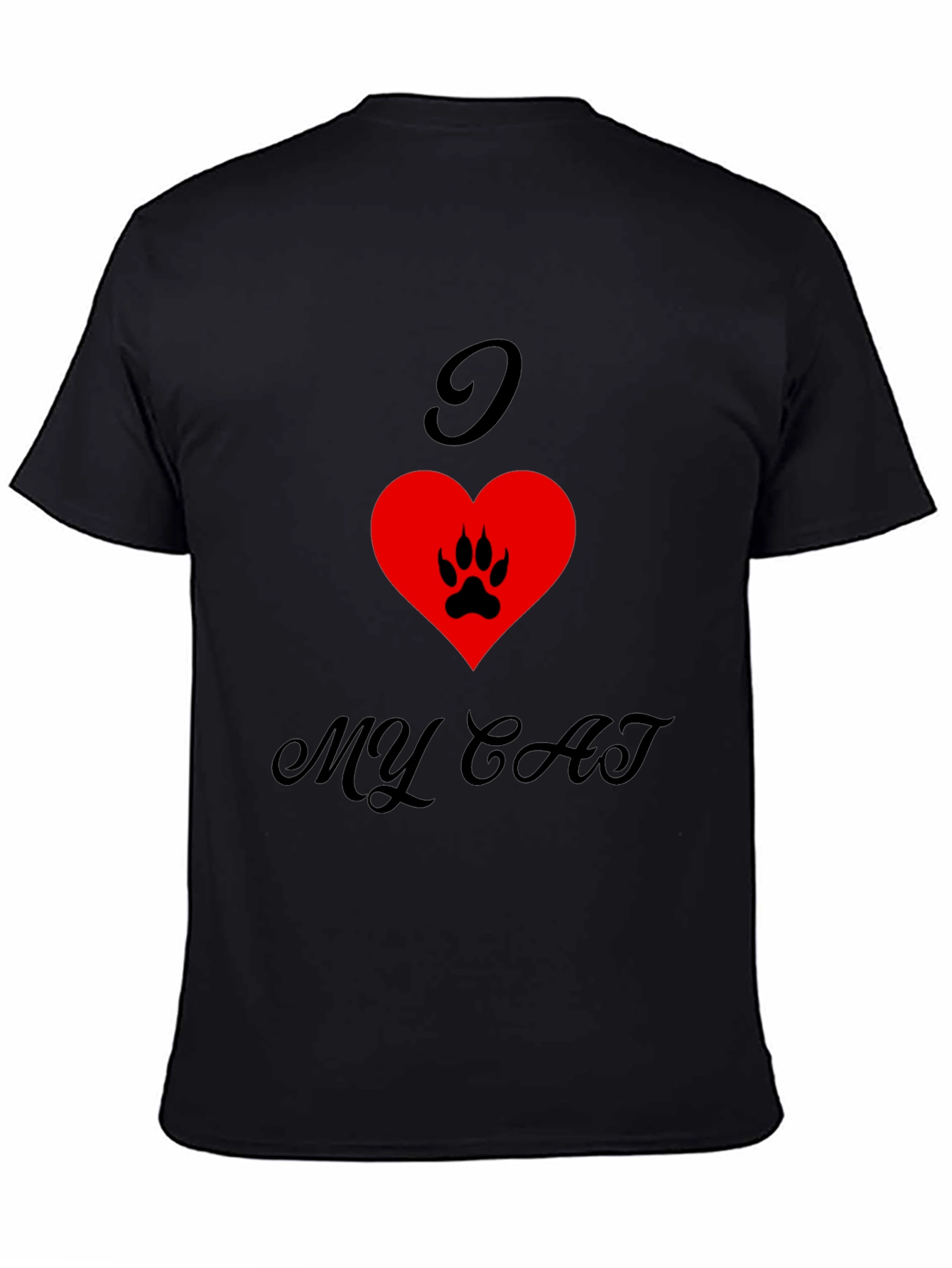 I Love My Cat T-Shirt - Unisex Graphic Tee