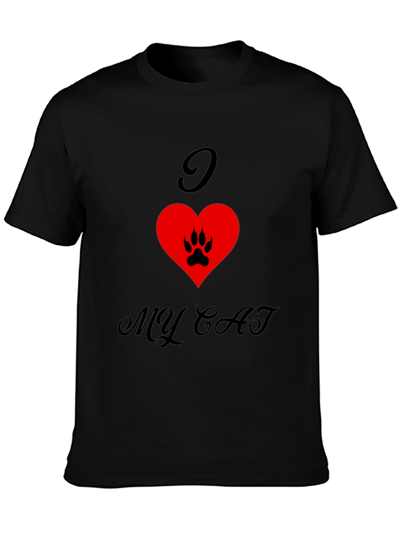 I Love My Cat T-Shirt - Unisex Graphic Tee