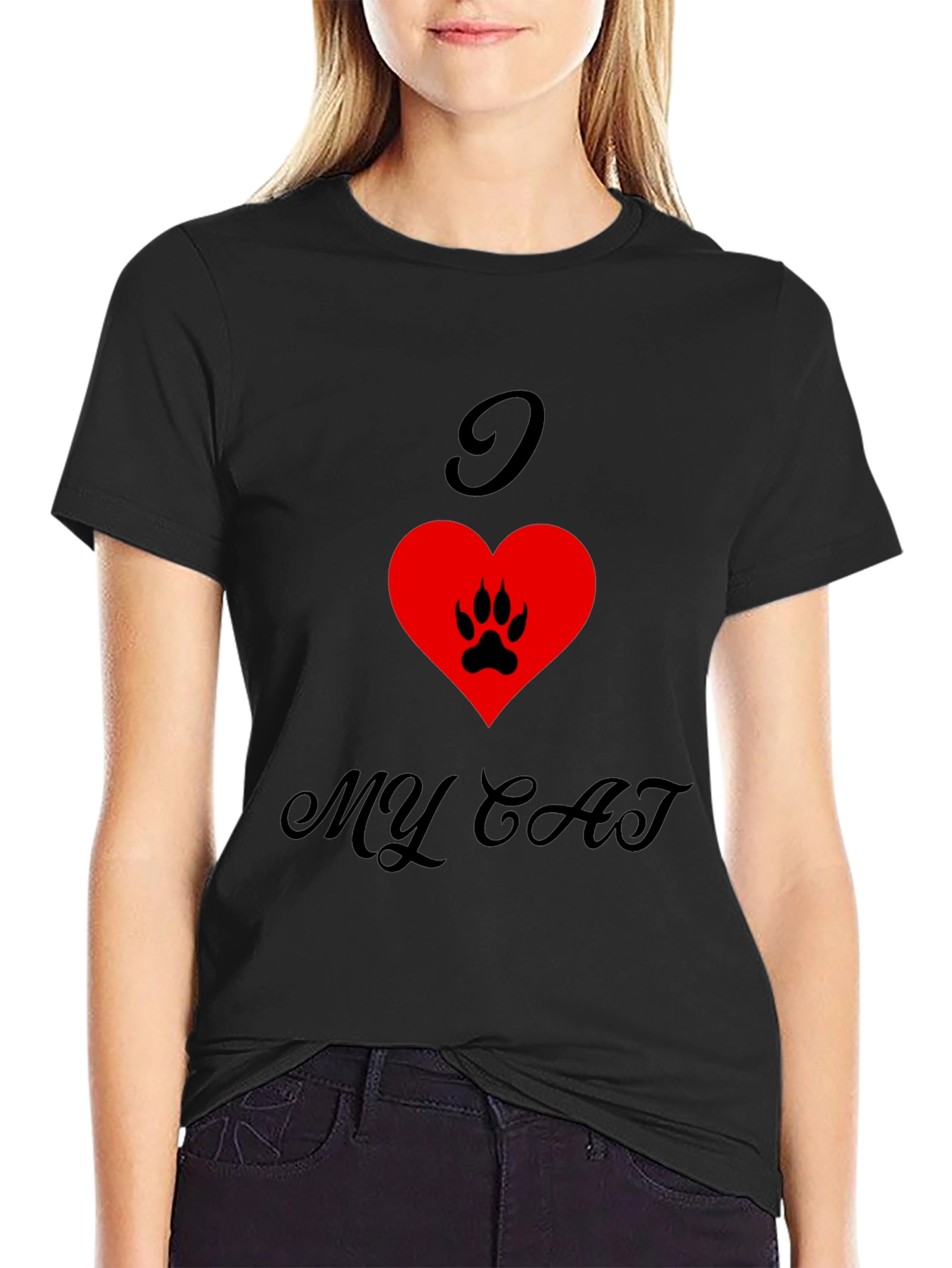 I Love My Cat T-Shirt - Unisex Graphic Tee