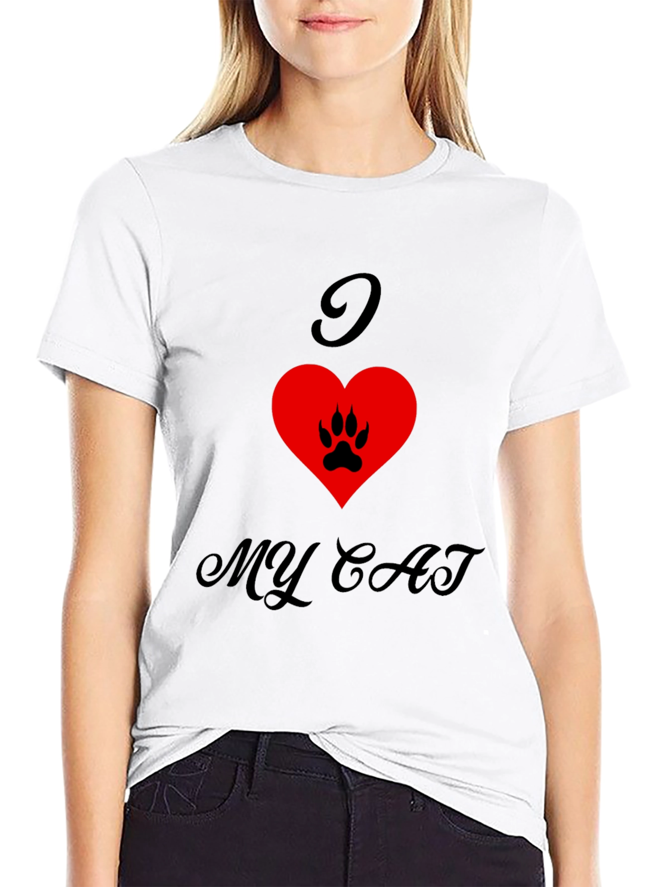 I Love My Cat T-Shirt - Unisex Graphic Tee