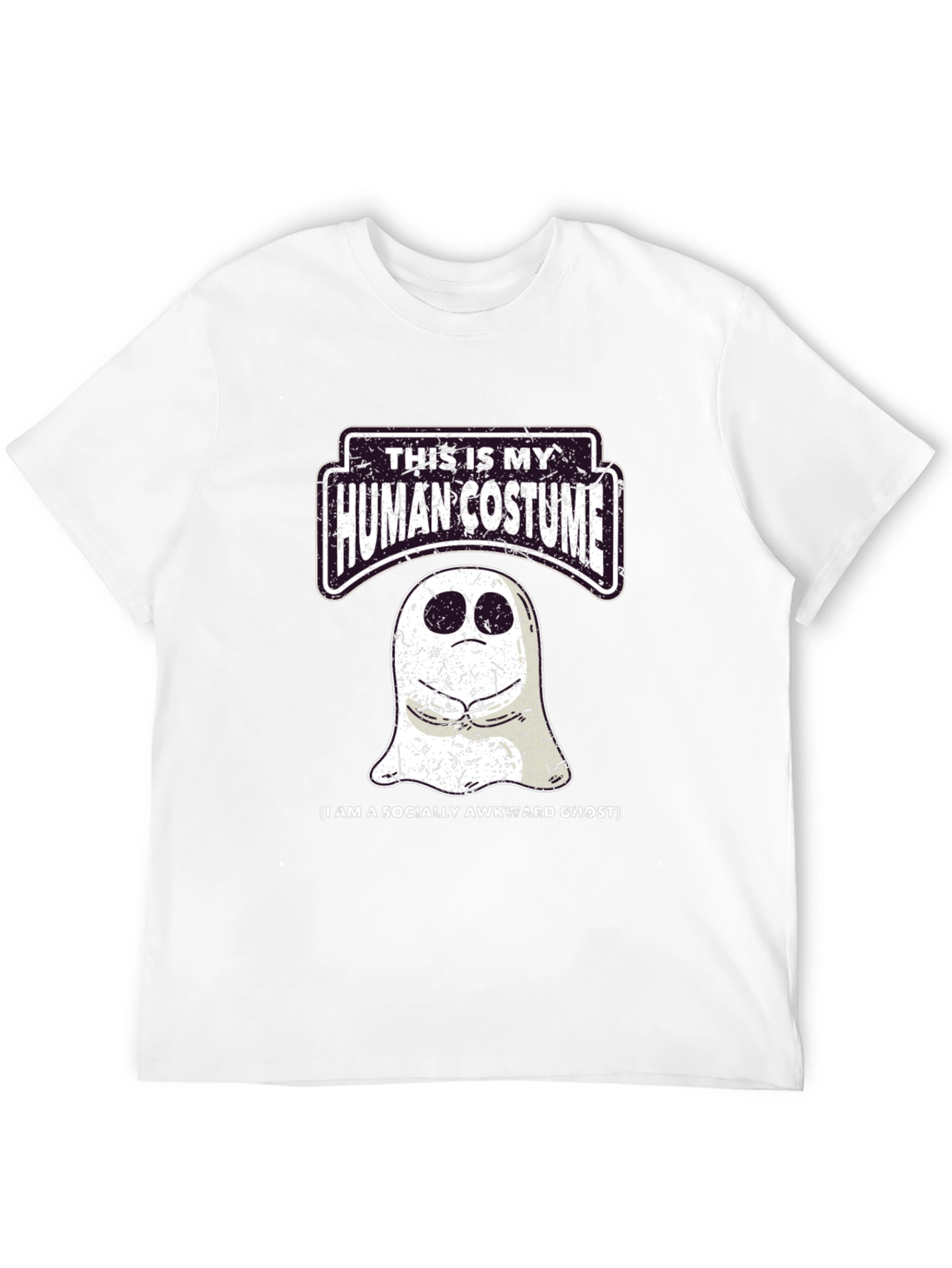 Socially Awkward Ghost Graphic Tee