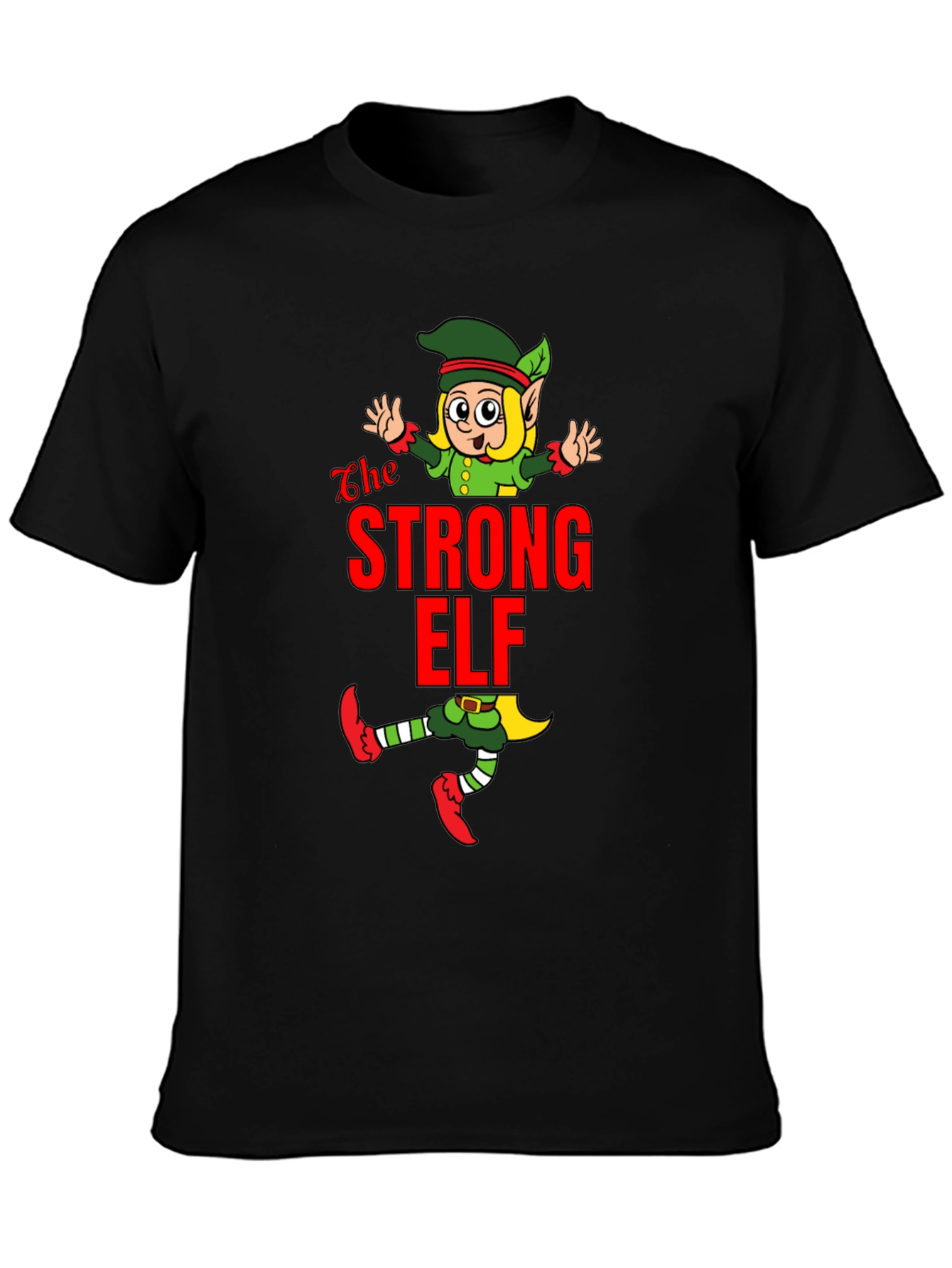 The Strong Elf T-Shirt - Holiday Fun