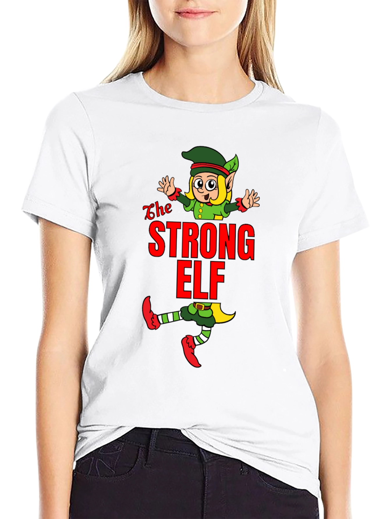 The Strong Elf T-Shirt - Holiday Fun