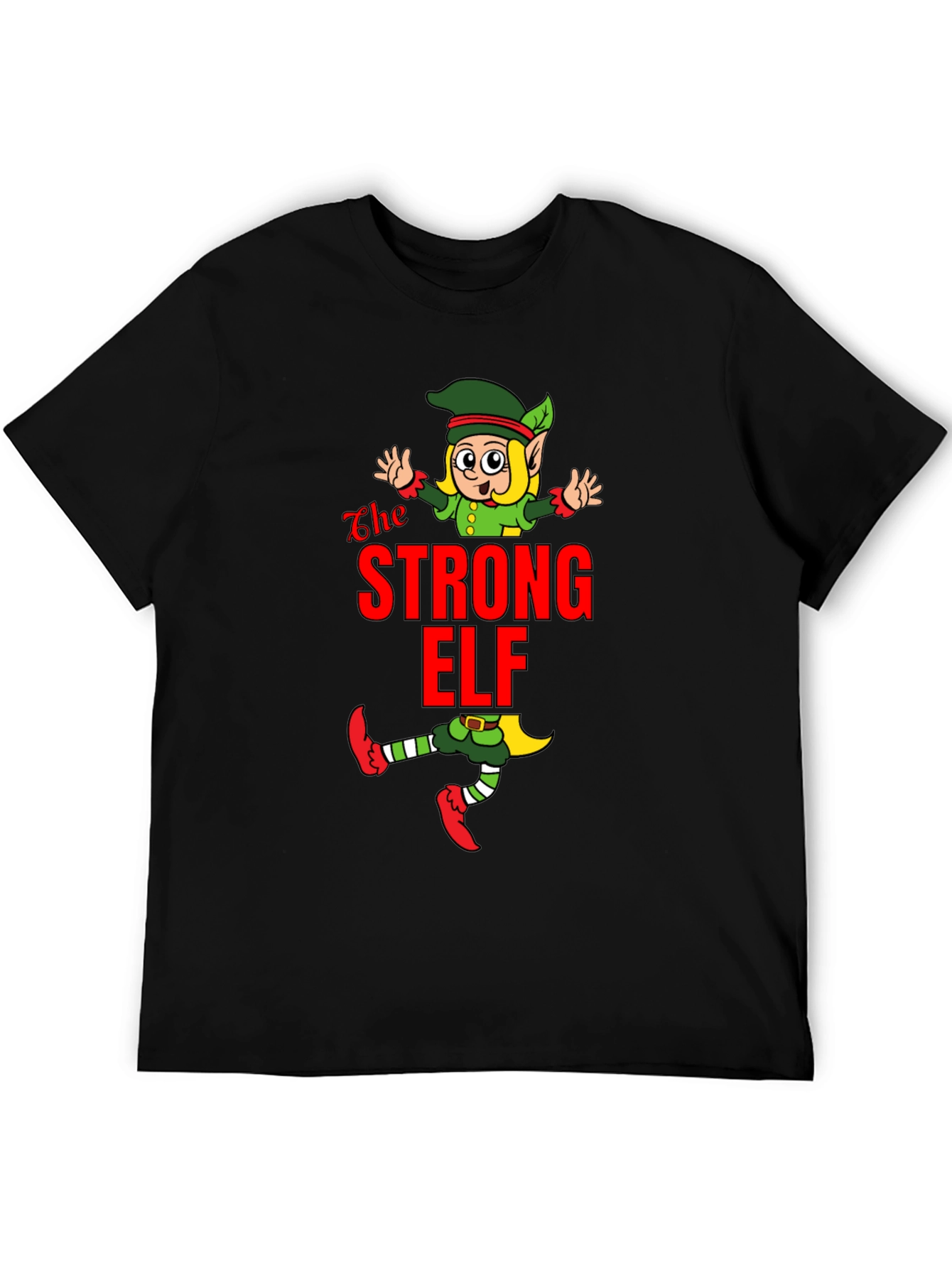 The Strong Elf T-Shirt - Holiday Fun