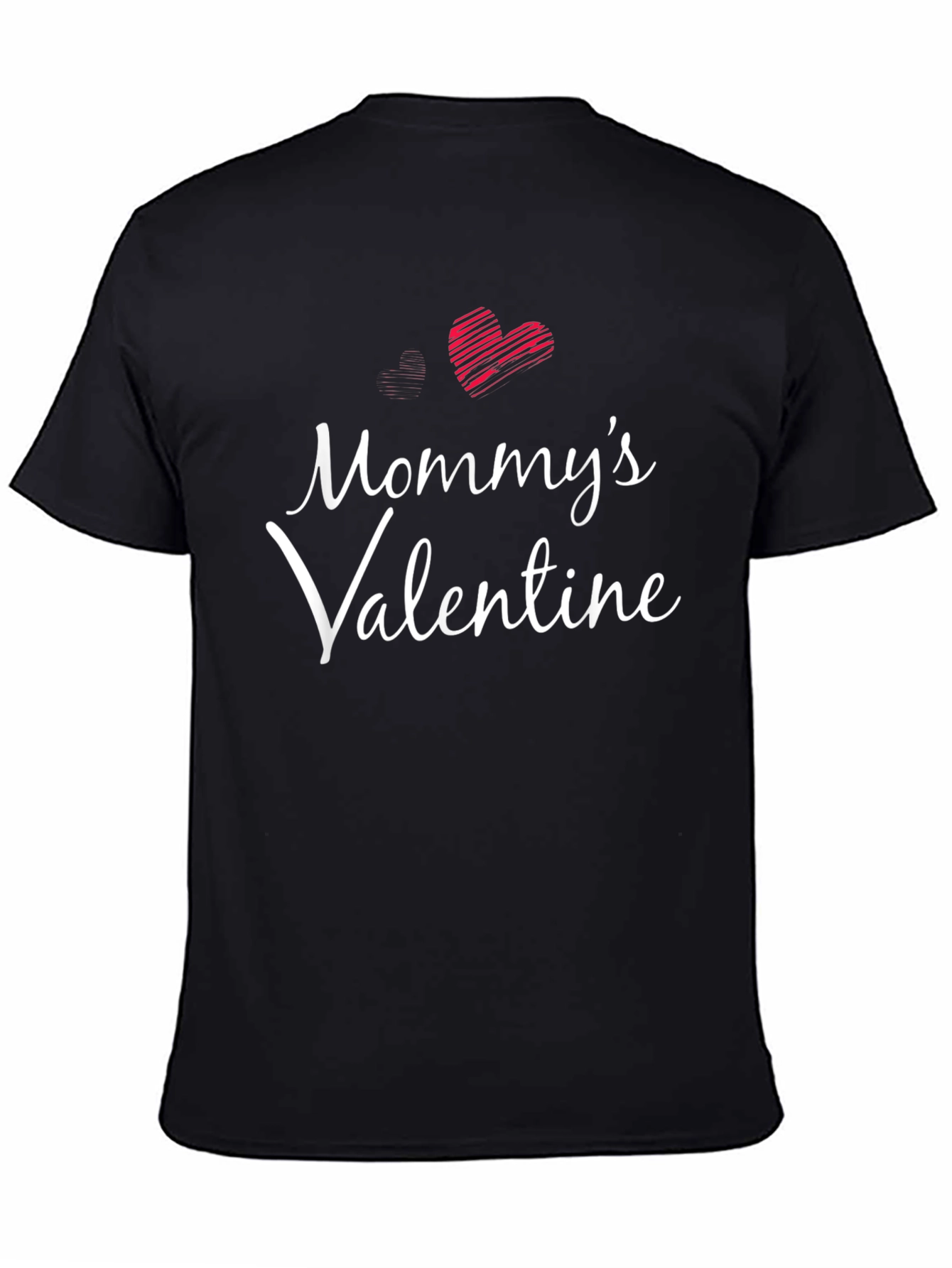 Mommys Valentine T-Shirt - Heart Design