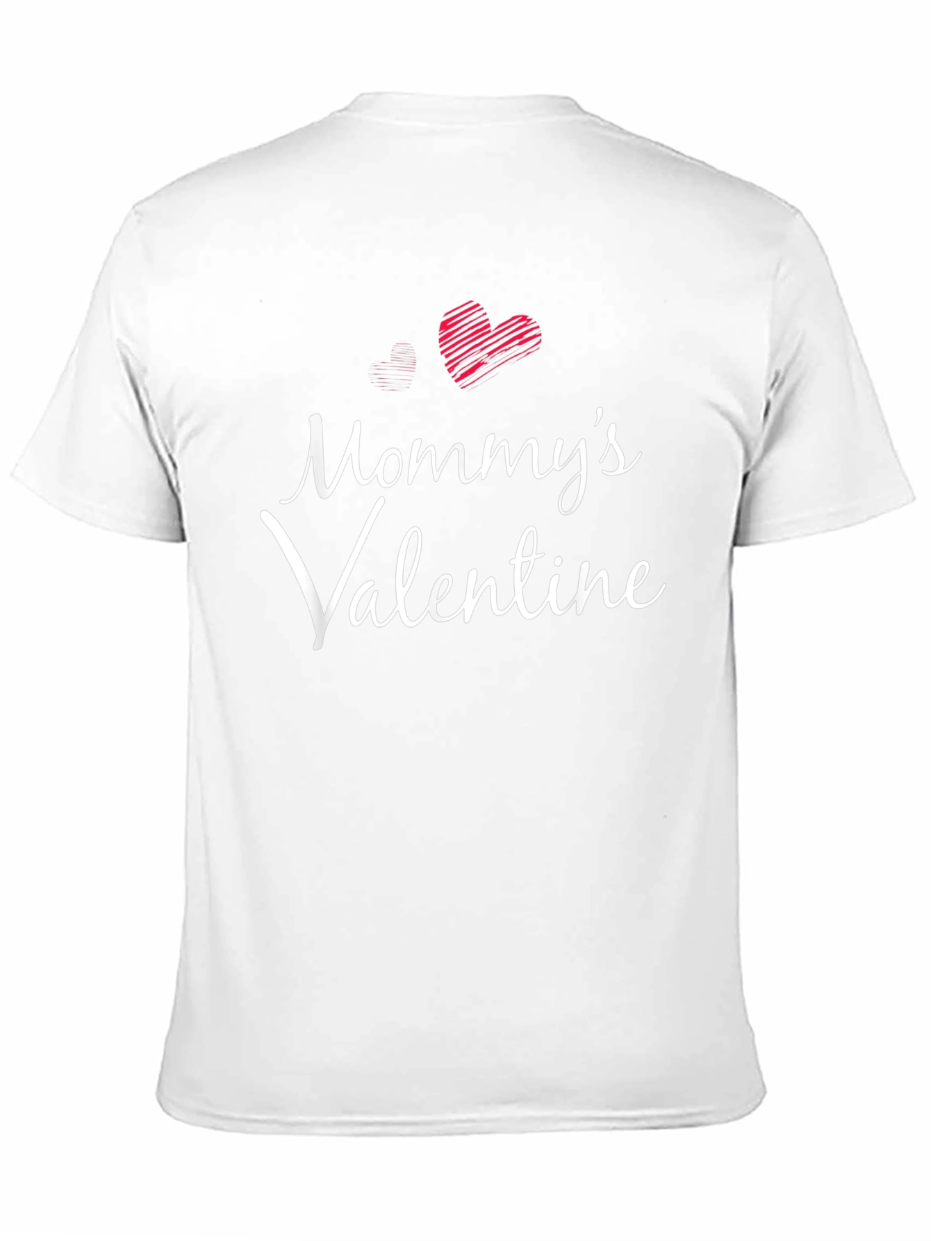 Mommys Valentine T-Shirt - Heart Design