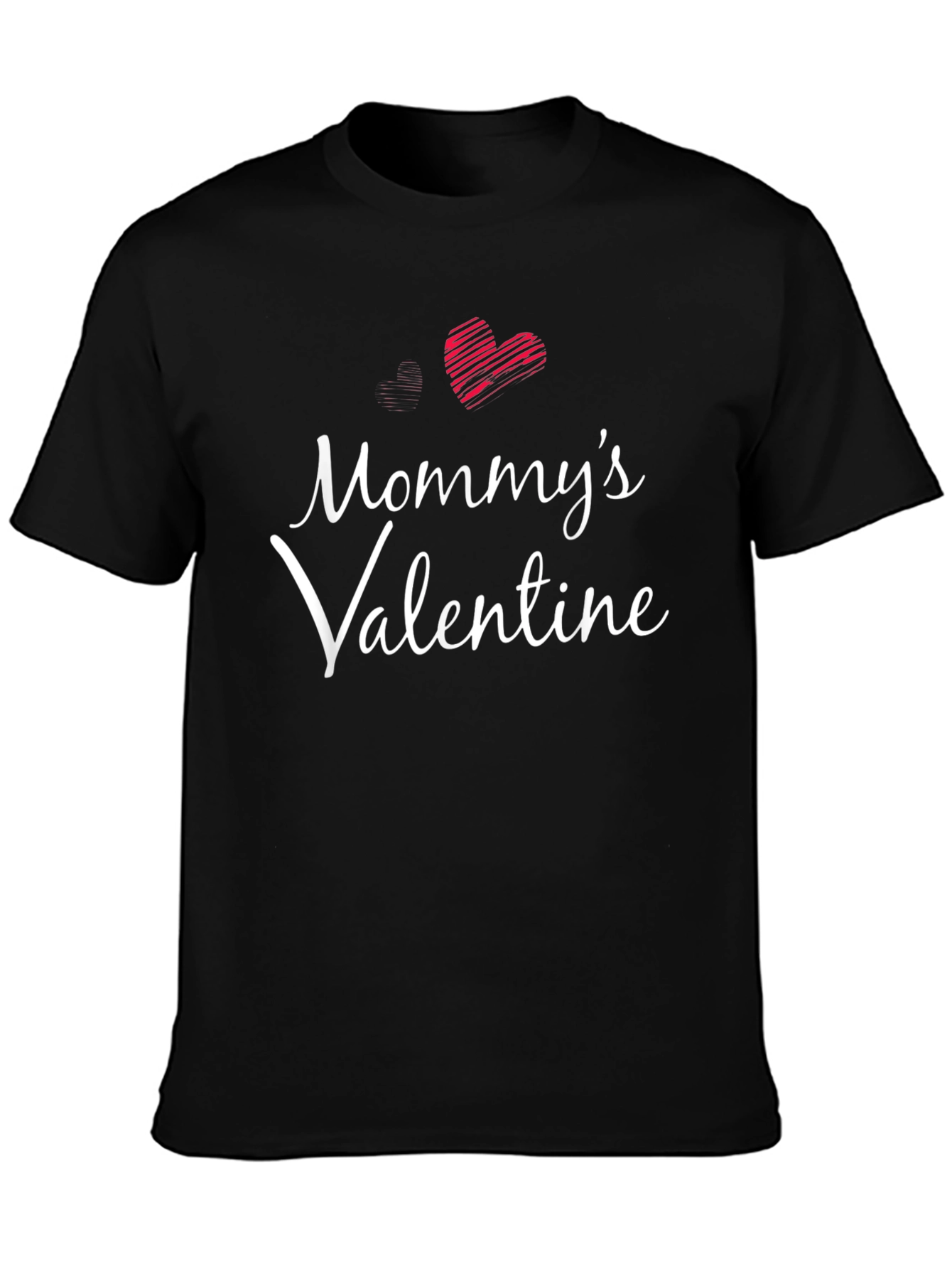Mommys Valentine T-Shirt - Heart Design