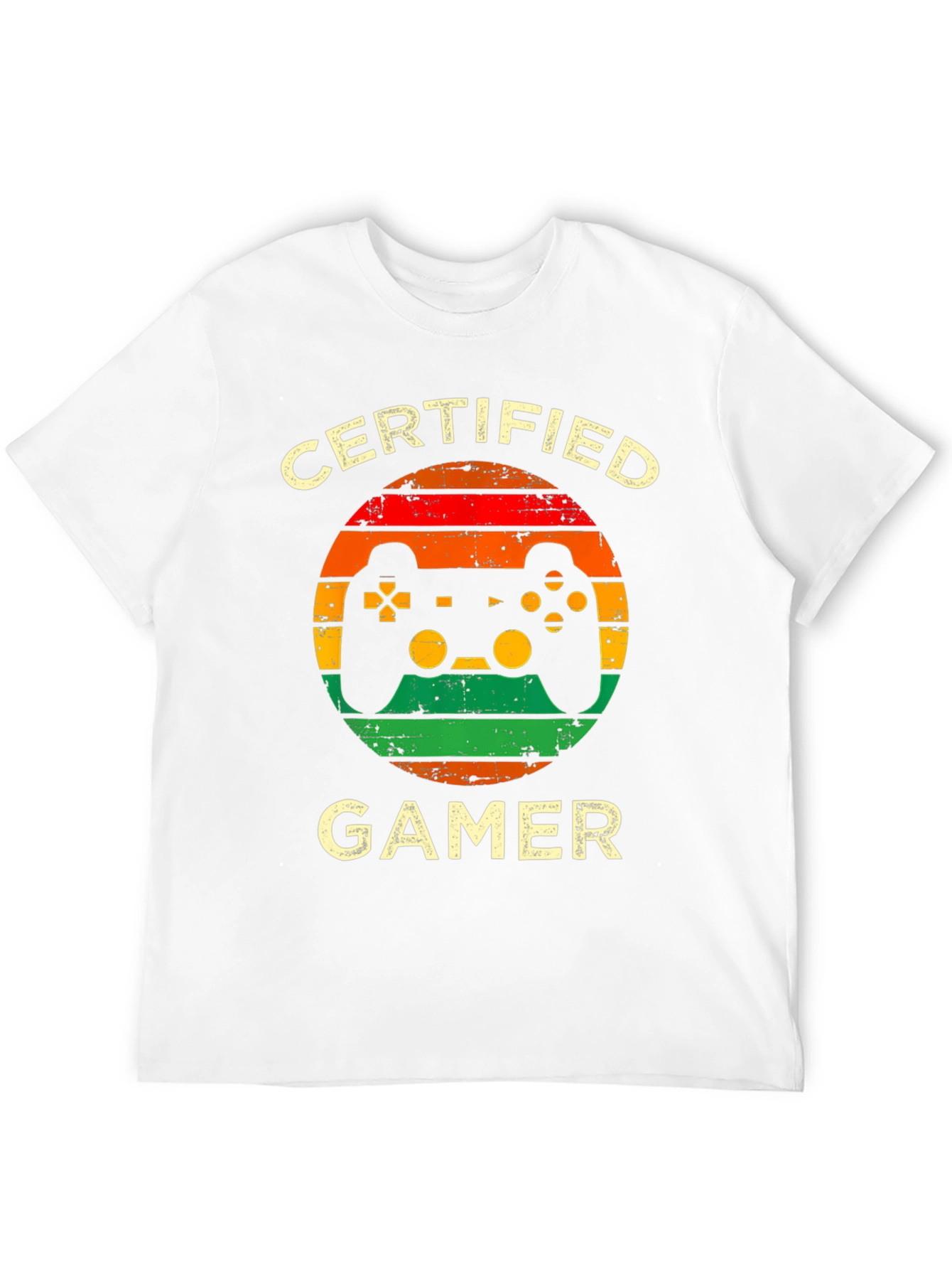 Certified Gamer Graphic T-Shirt
