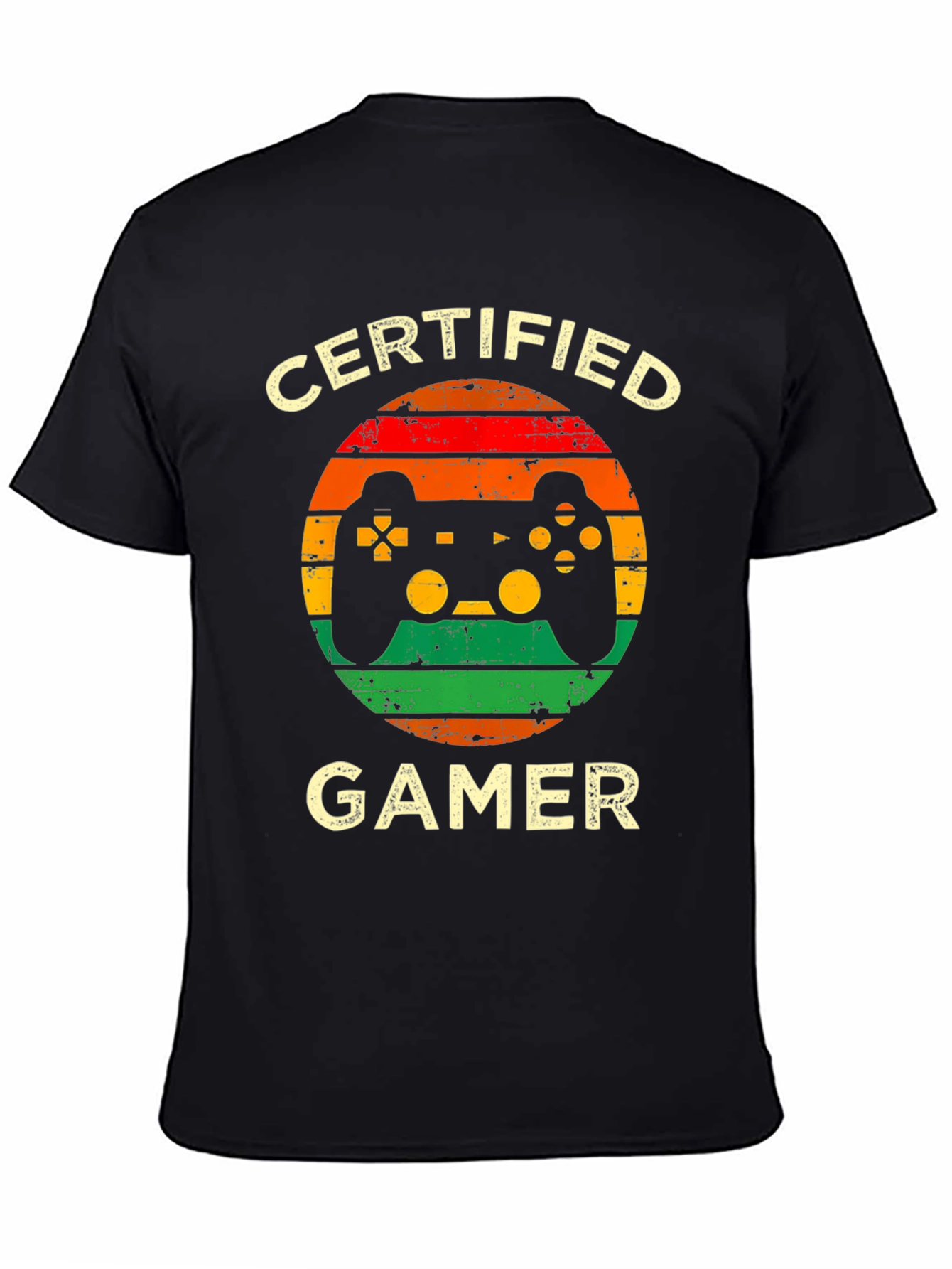 Certified Gamer Graphic T-Shirt