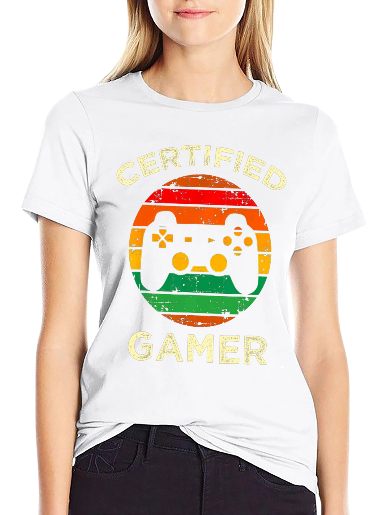 Certified Gamer Graphic T-Shirt