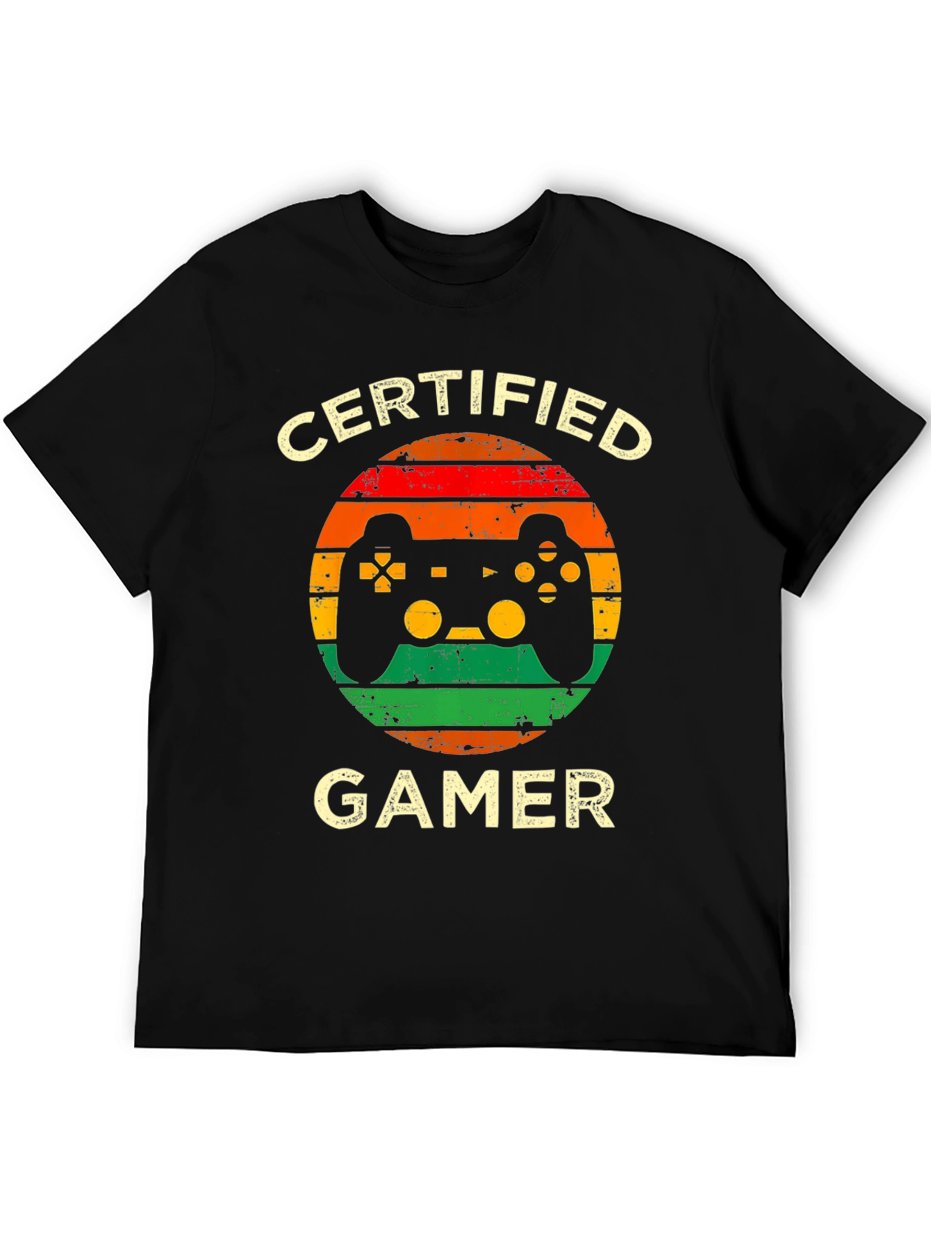 Certified Gamer Graphic T-Shirt