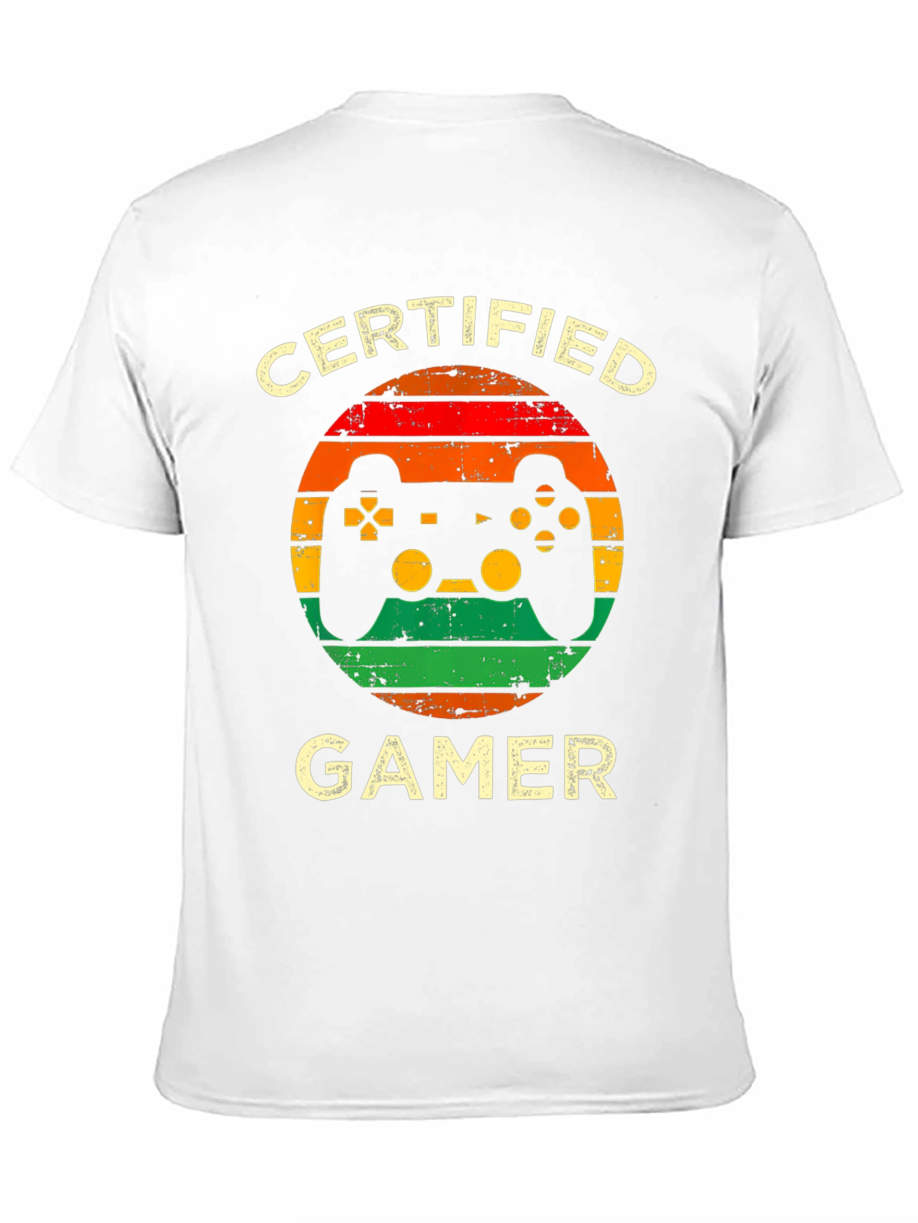Certified Gamer Graphic T-Shirt