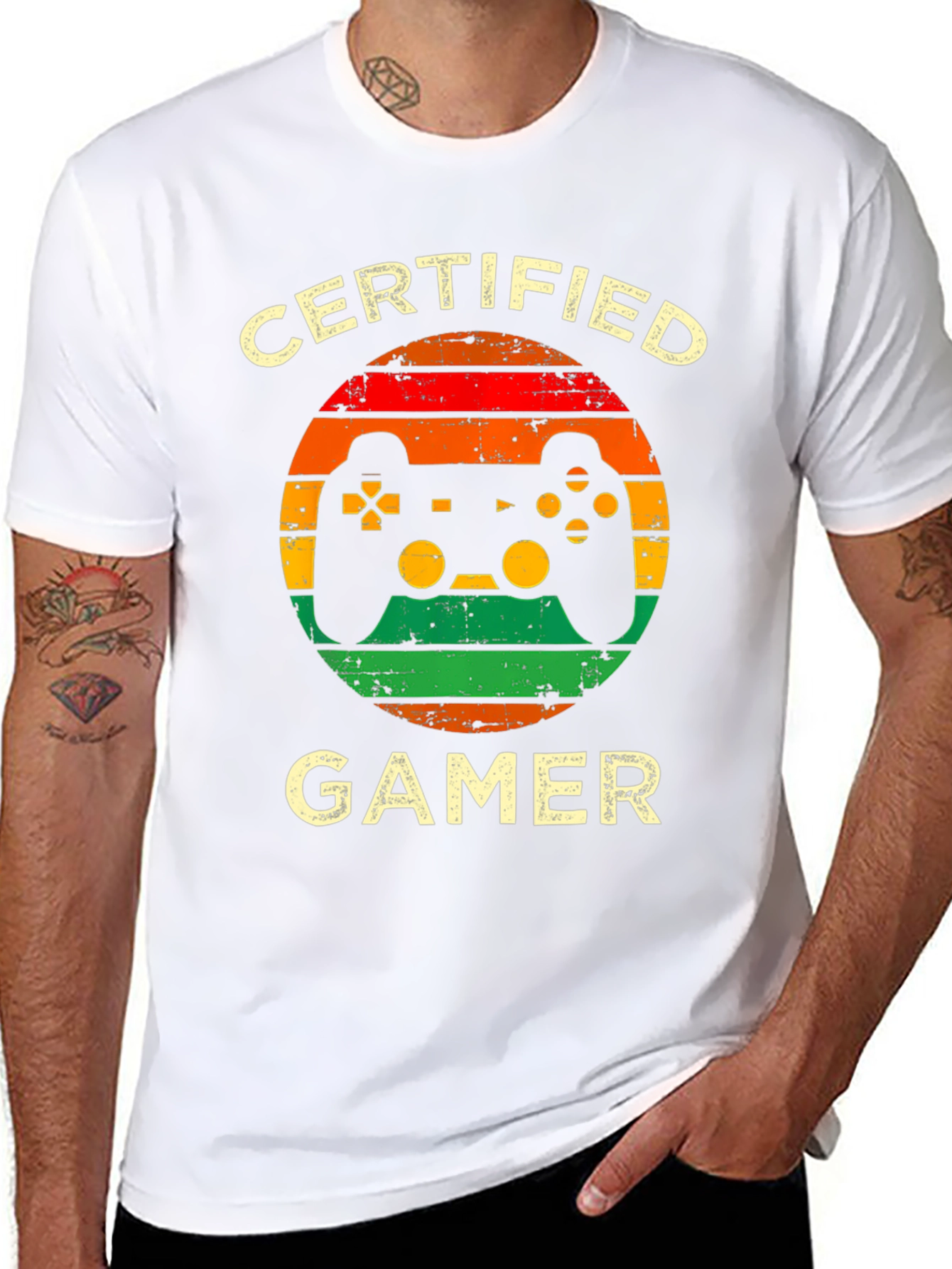 Certified Gamer Graphic T-Shirt