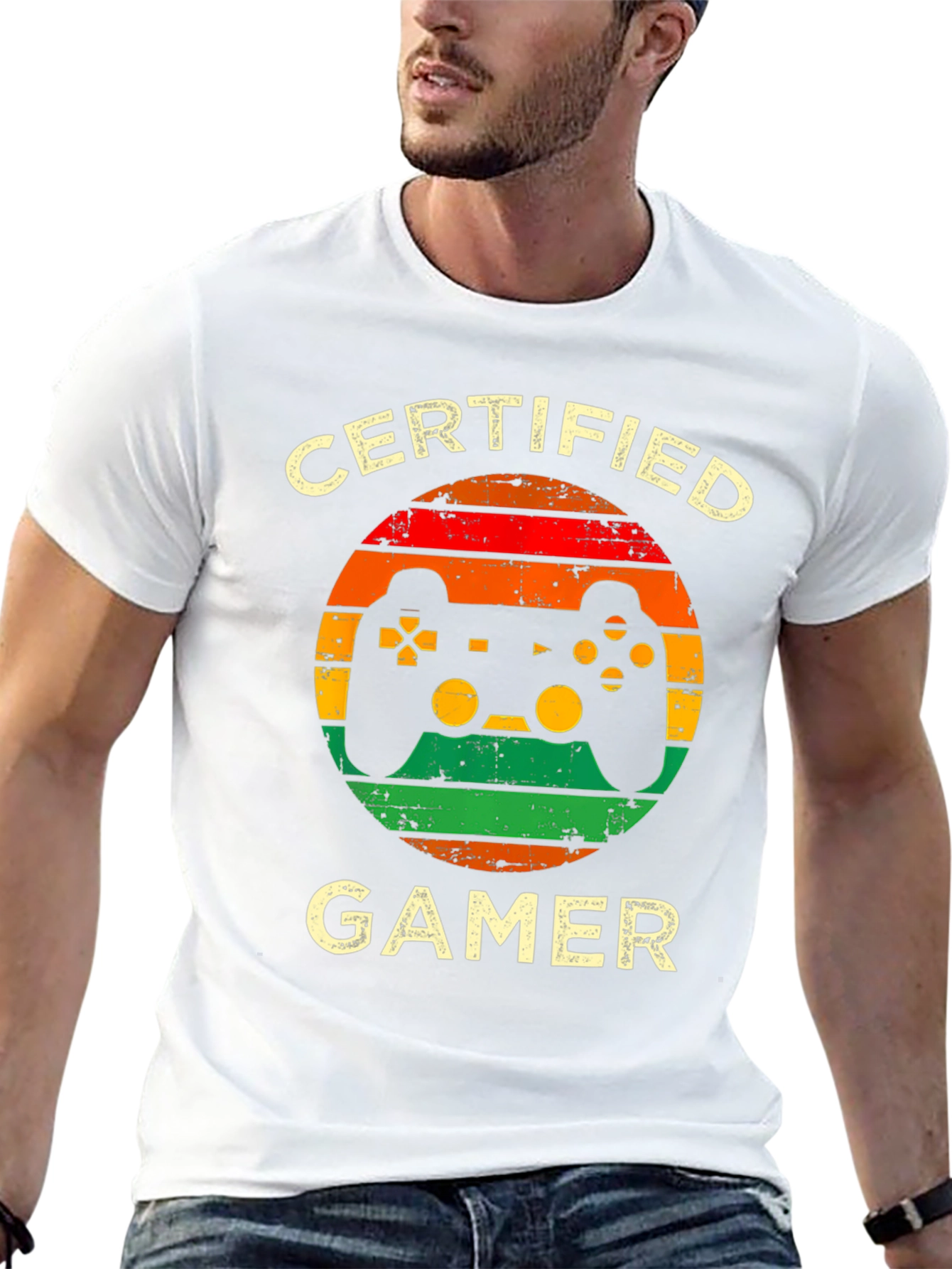 Certified Gamer Graphic T-Shirt
