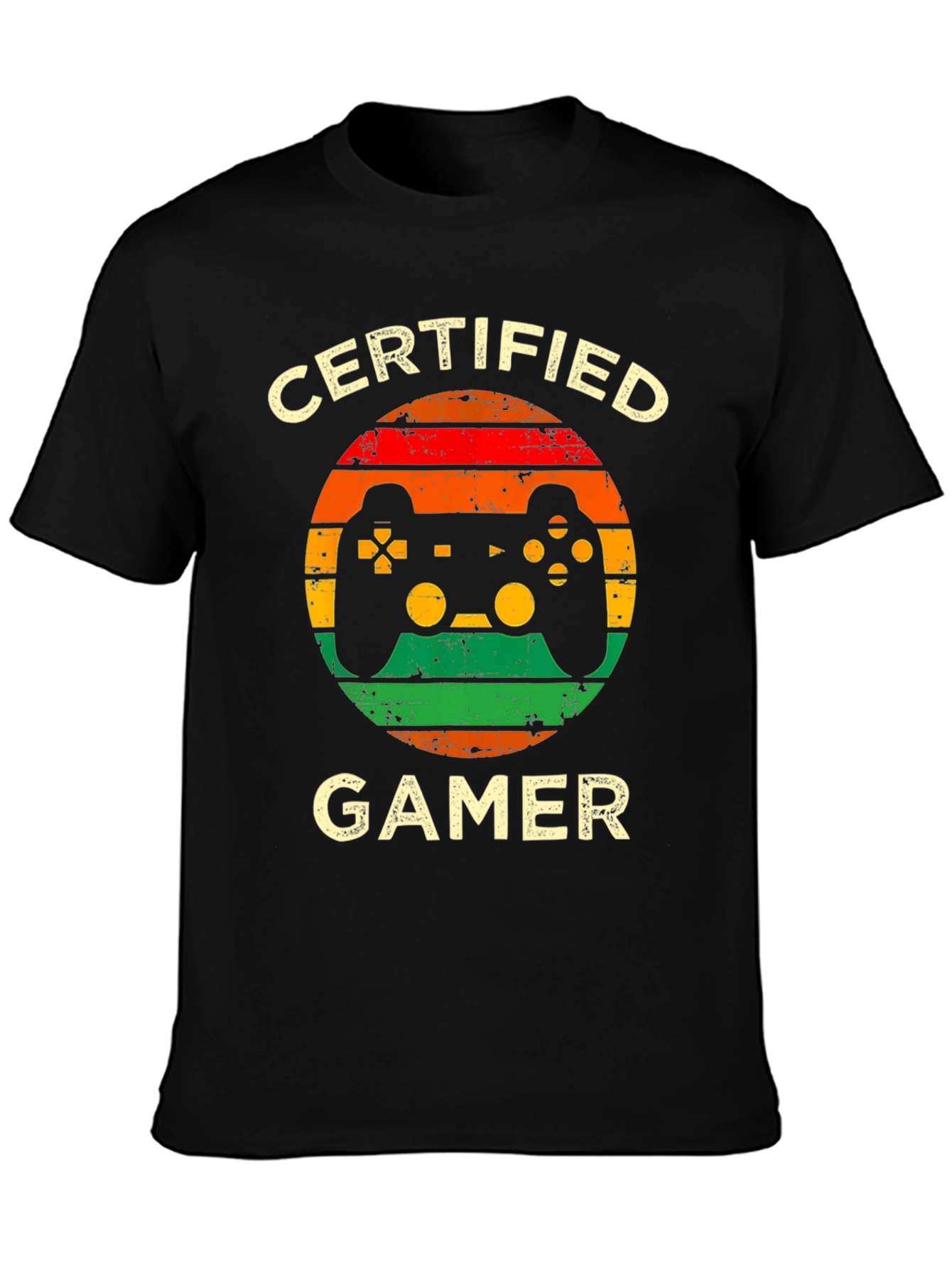 Certified Gamer Graphic T-Shirt