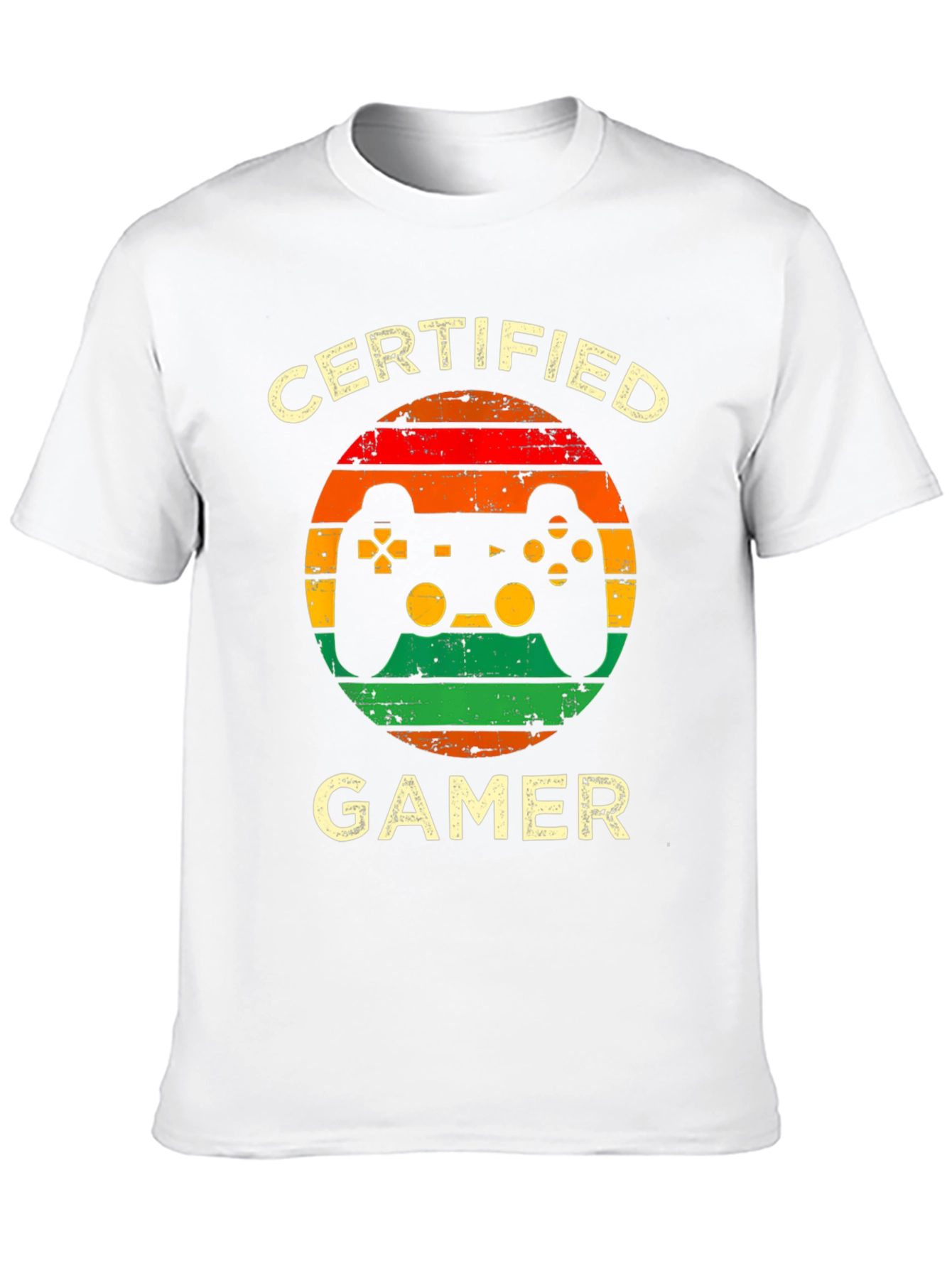 Certified Gamer Graphic T-Shirt