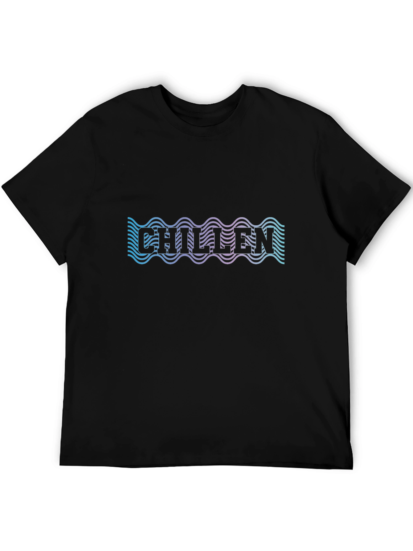 Chilllen Wavy Text T-Shirt
