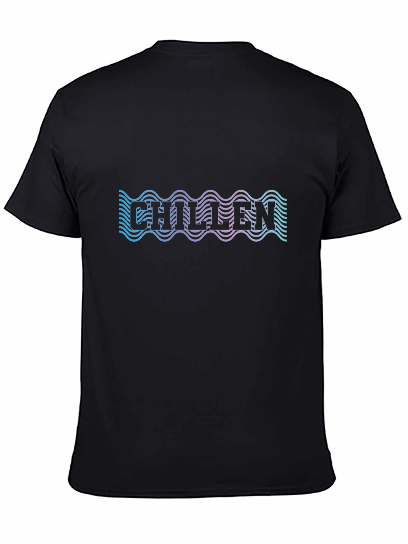 Chilllen Wavy Text T-Shirt