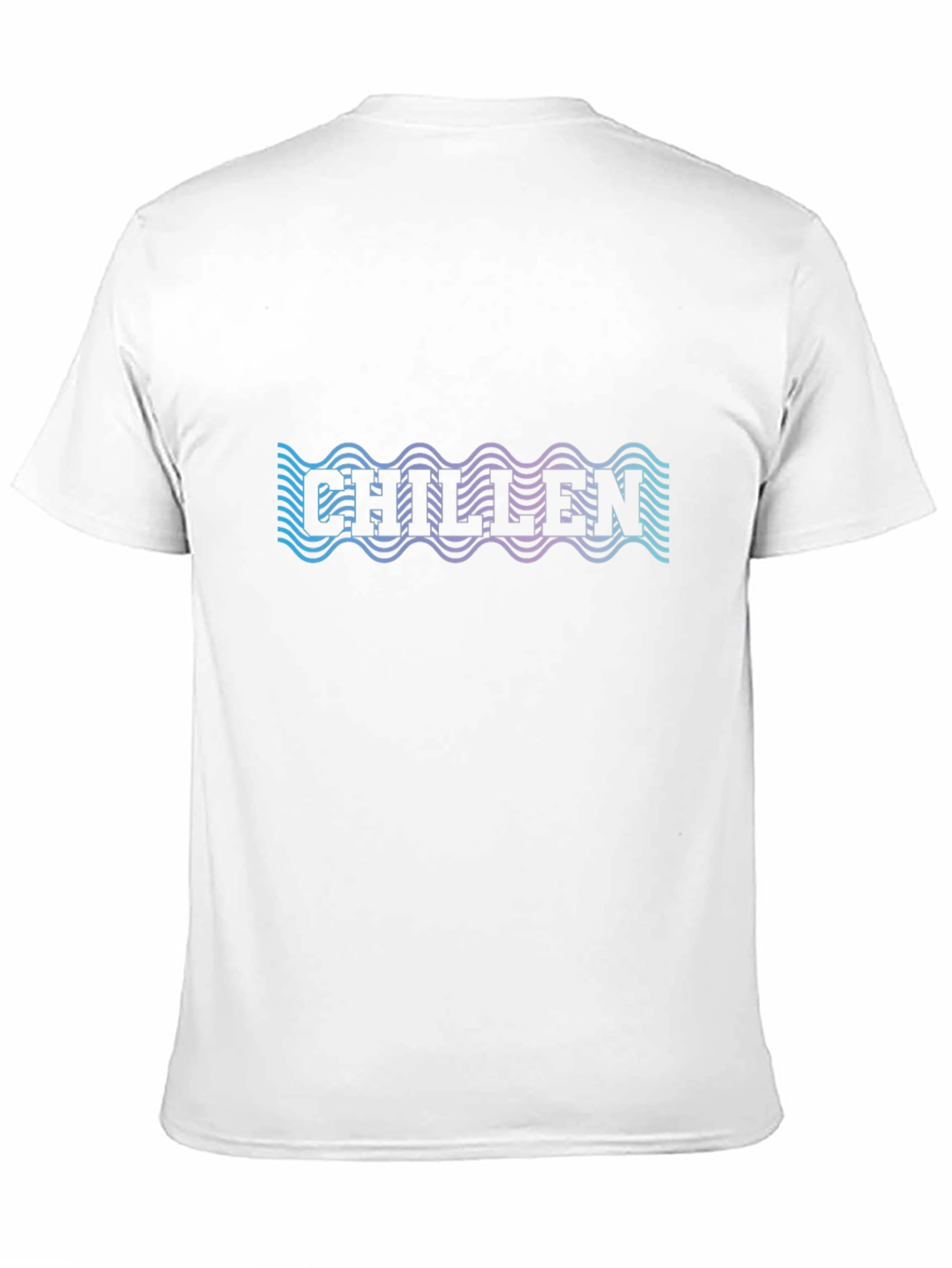 Chilllen Wavy Text T-Shirt