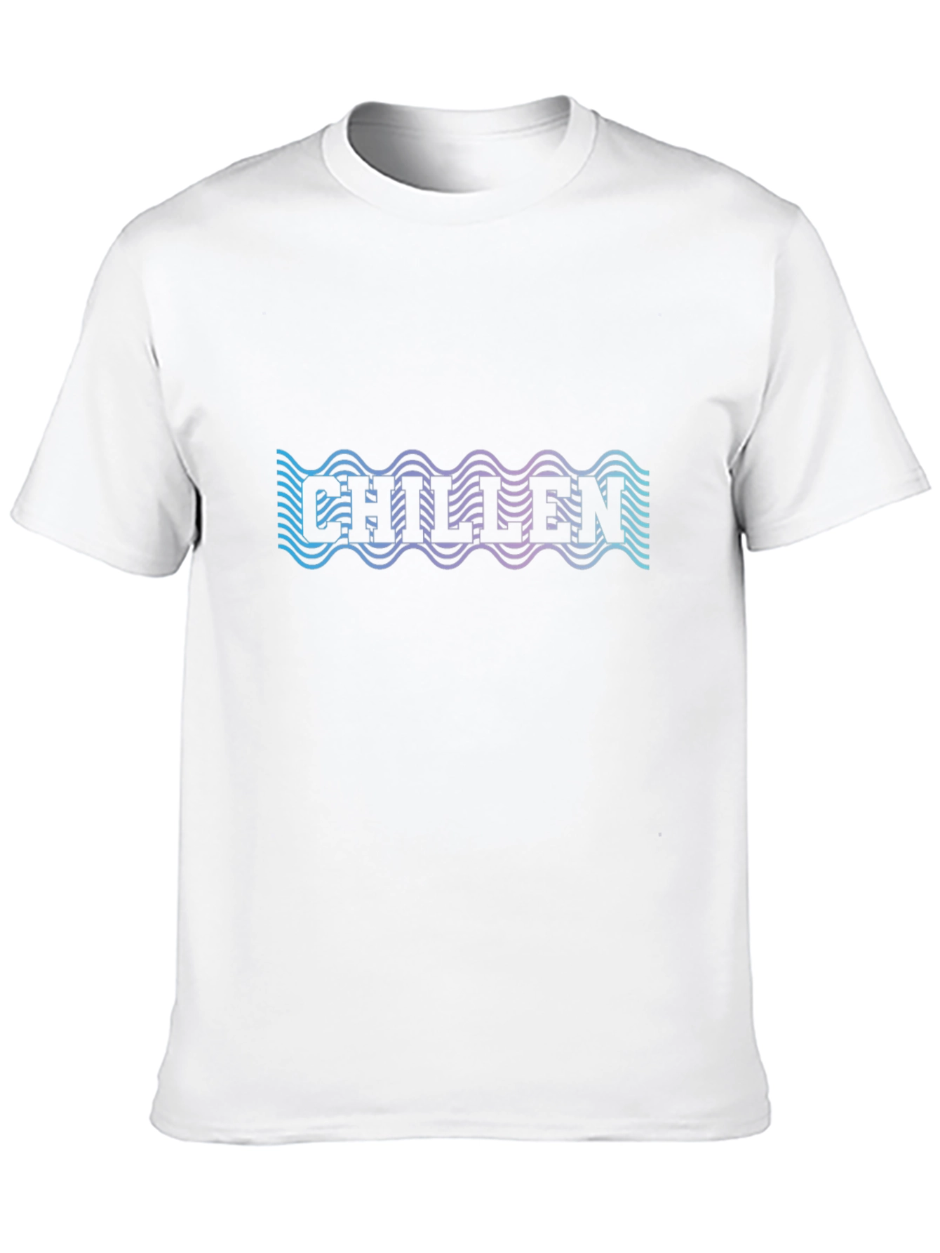 Chilllen Wavy Text T-Shirt