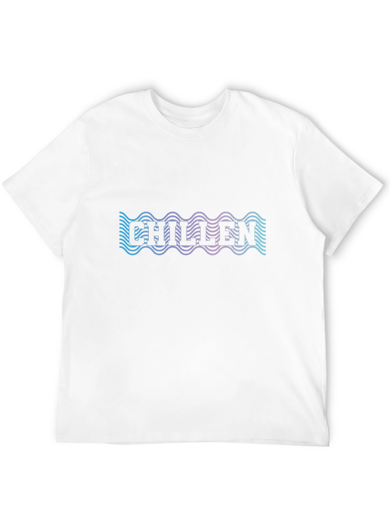 Chilllen Wavy Text T-Shirt