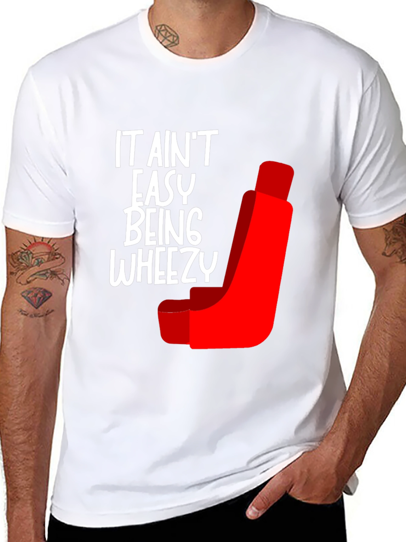 It Aint Easy Being Wheezy Graphic Tee