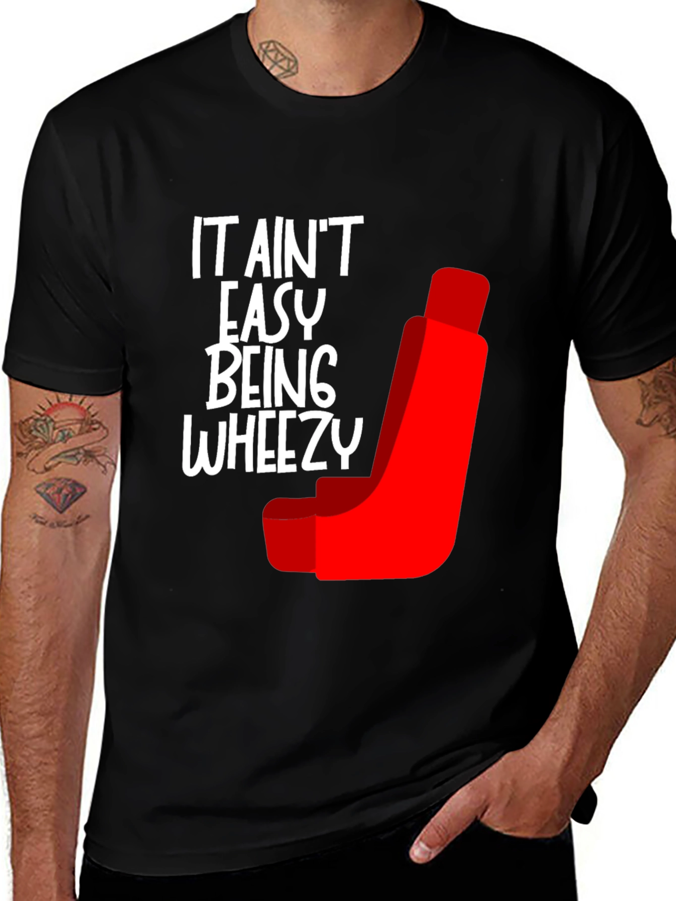 It Aint Easy Being Wheezy Graphic Tee