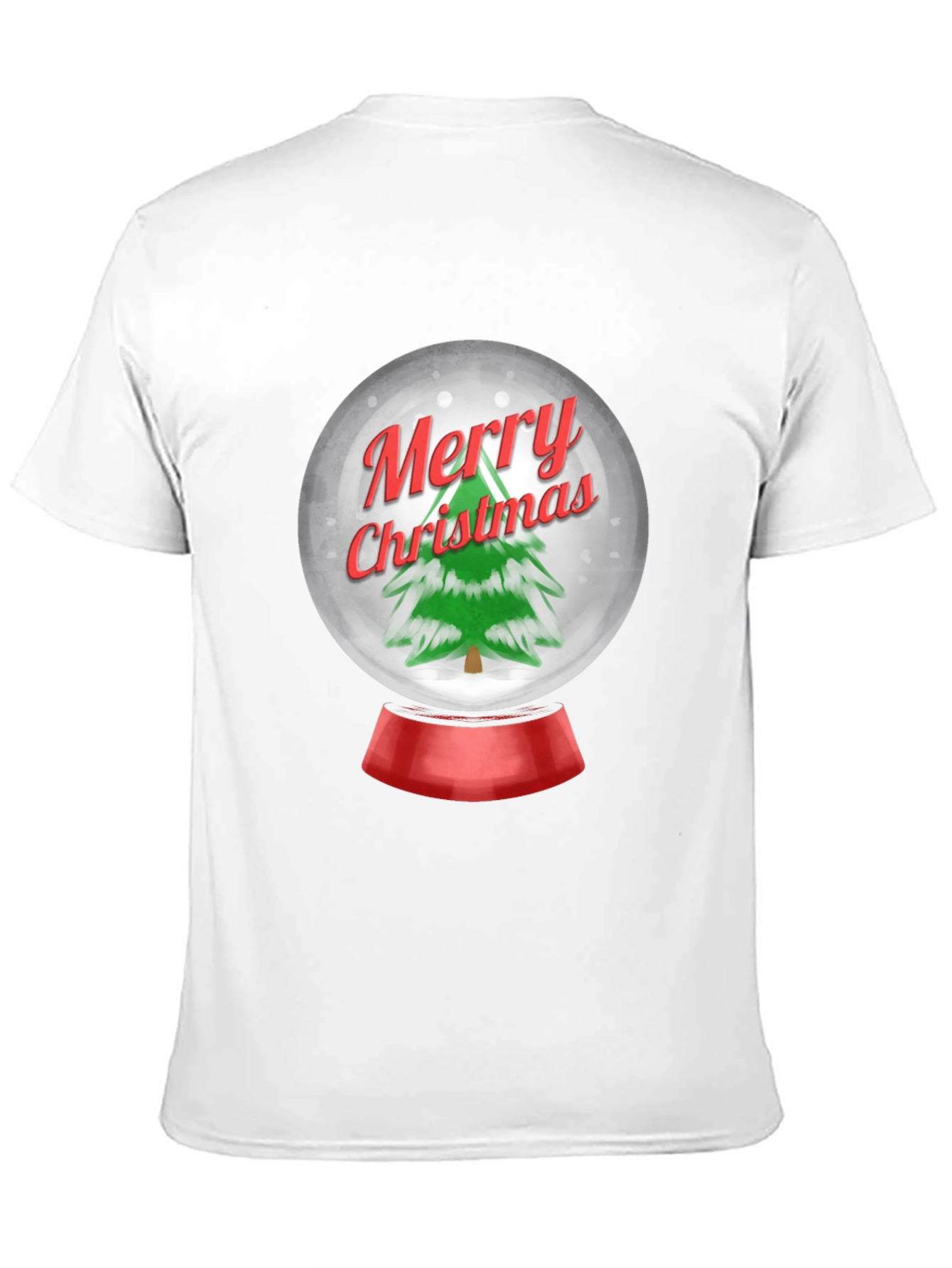 Festive Christmas Snow Globe T-Shirt