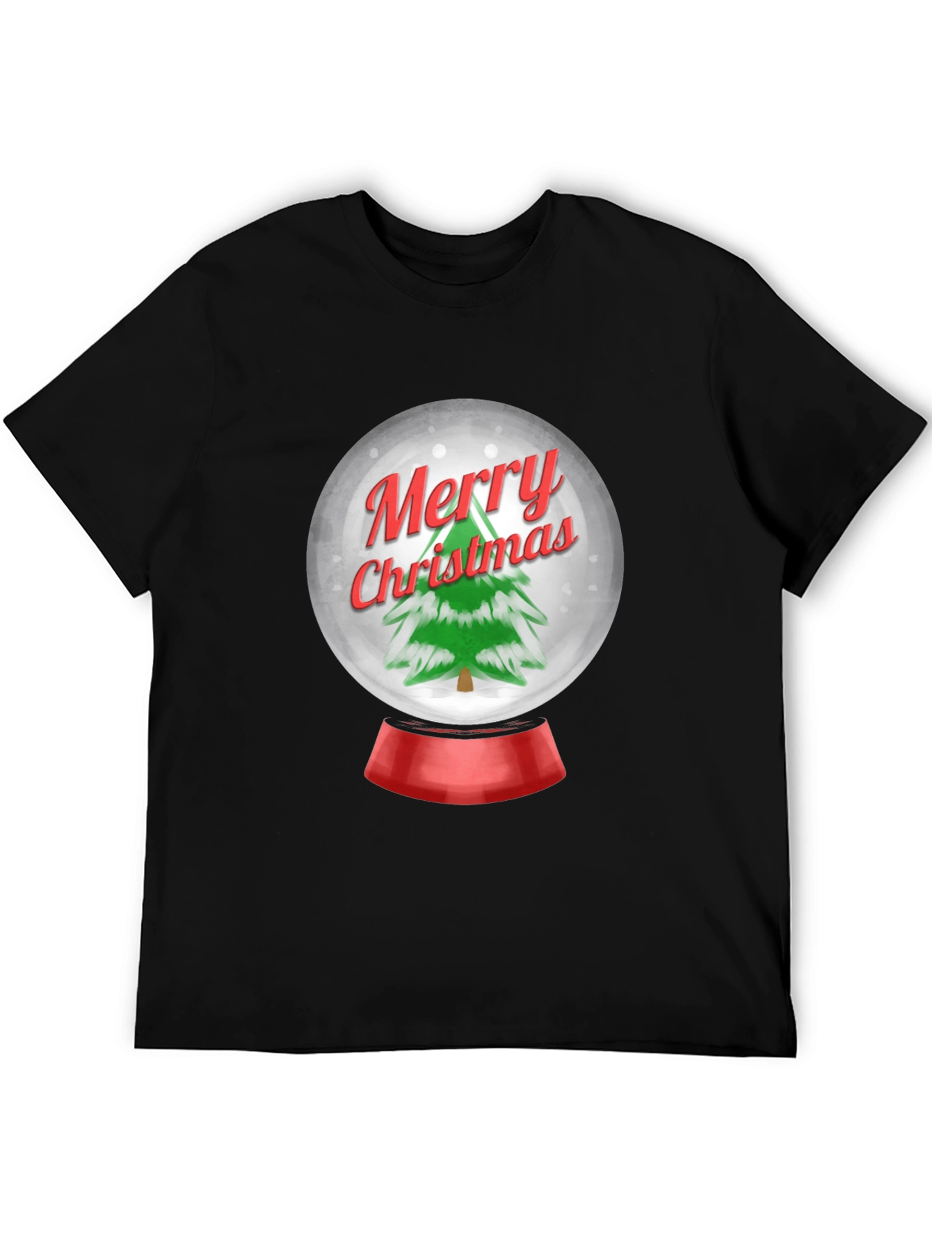 Festive Christmas Snow Globe T-Shirt