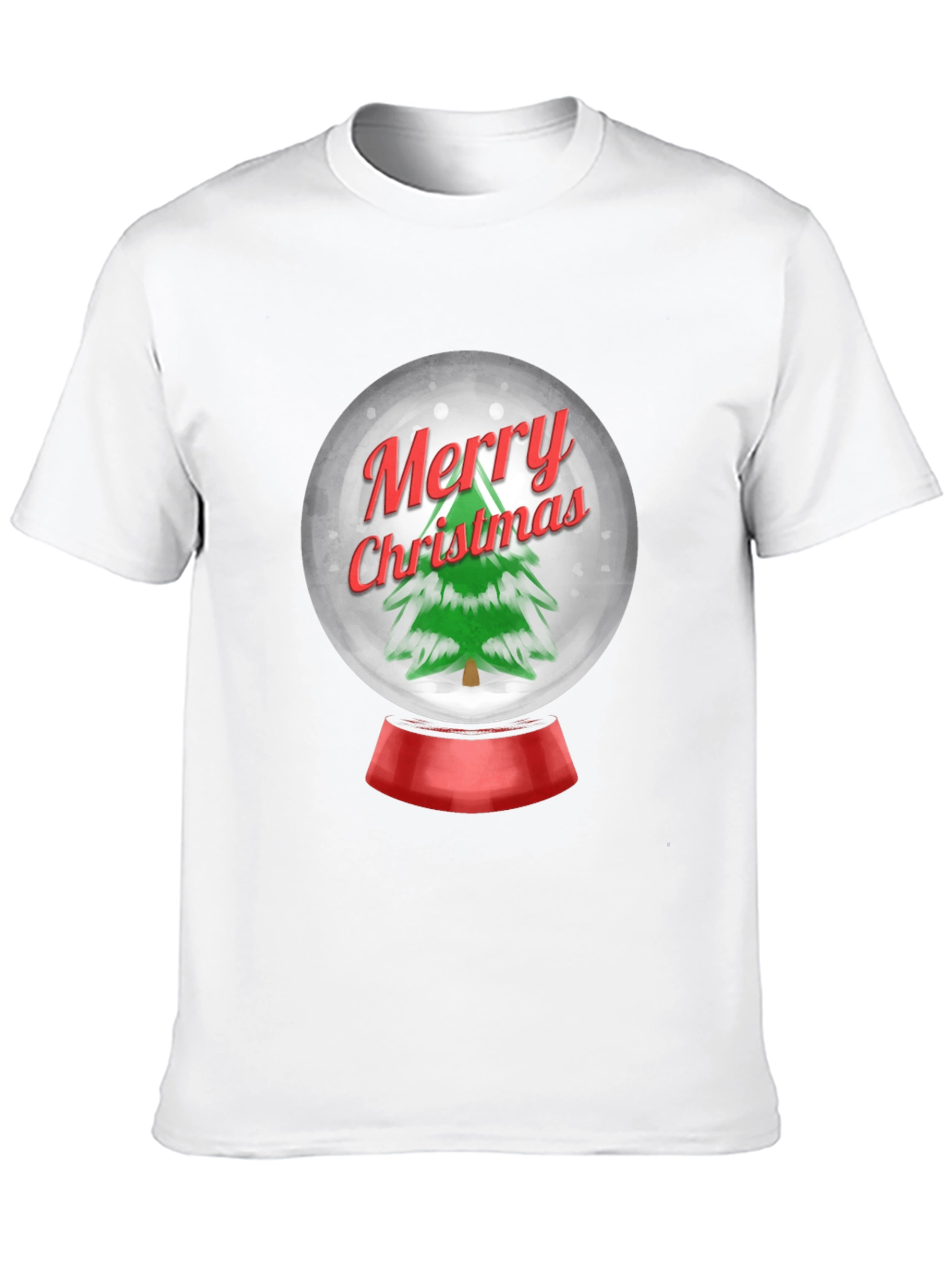 Festive Christmas Snow Globe T-Shirt