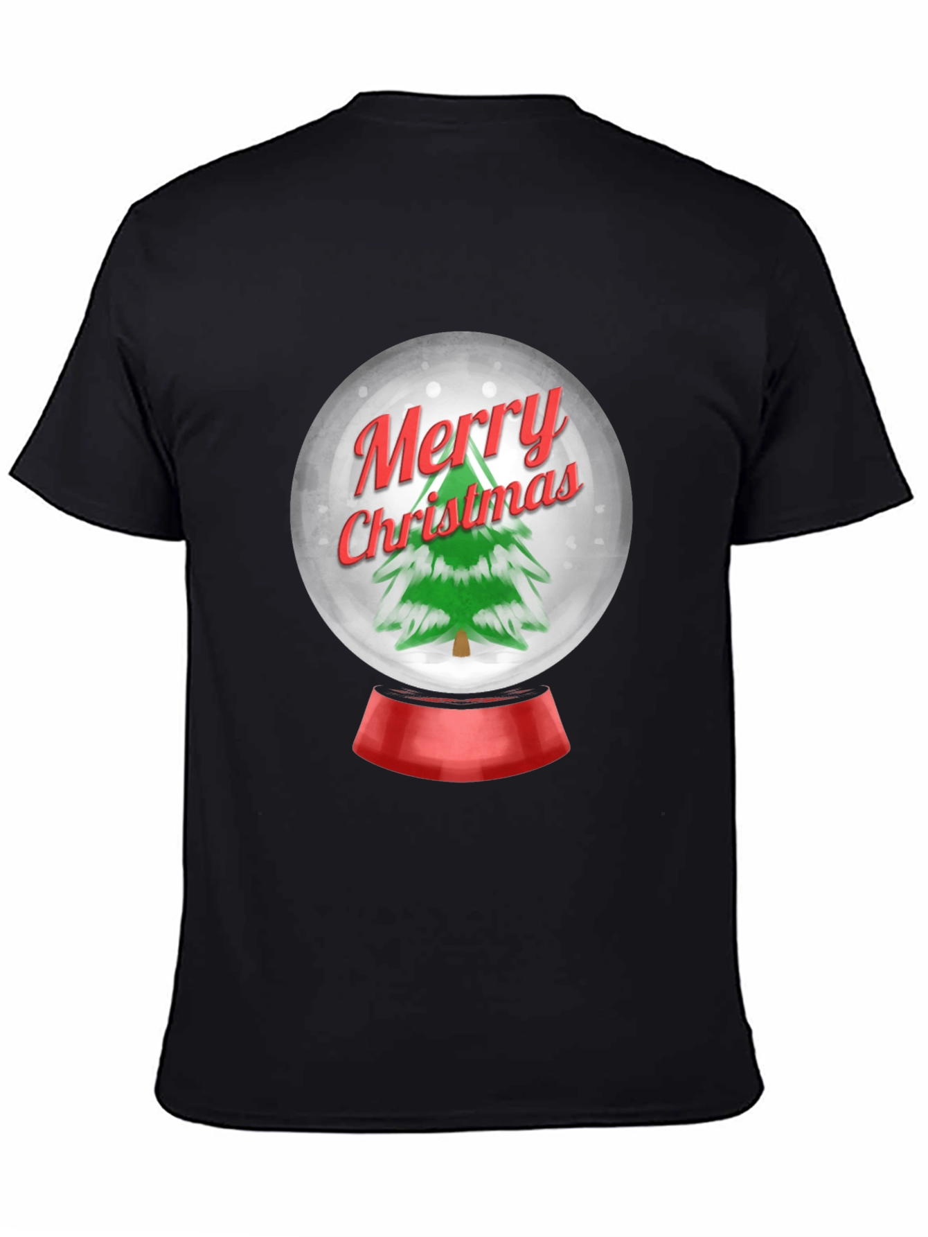Festive Christmas Snow Globe T-Shirt