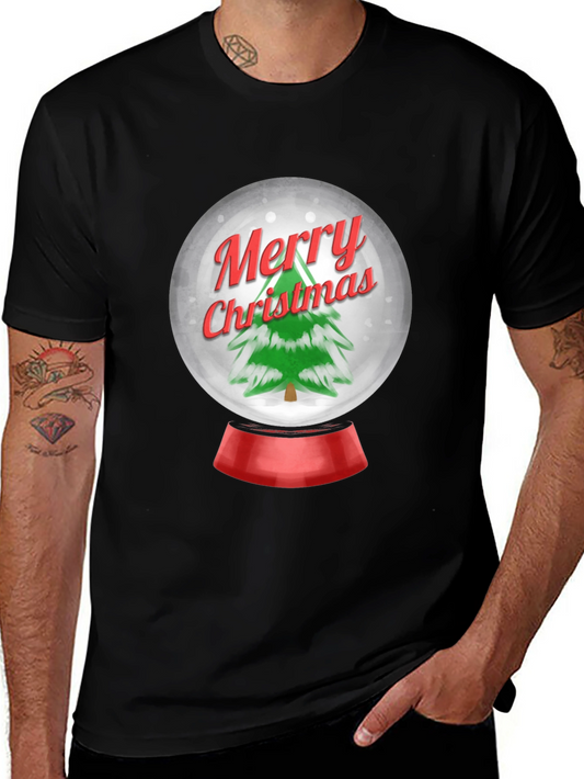 Festive Christmas Snow Globe T-Shirt