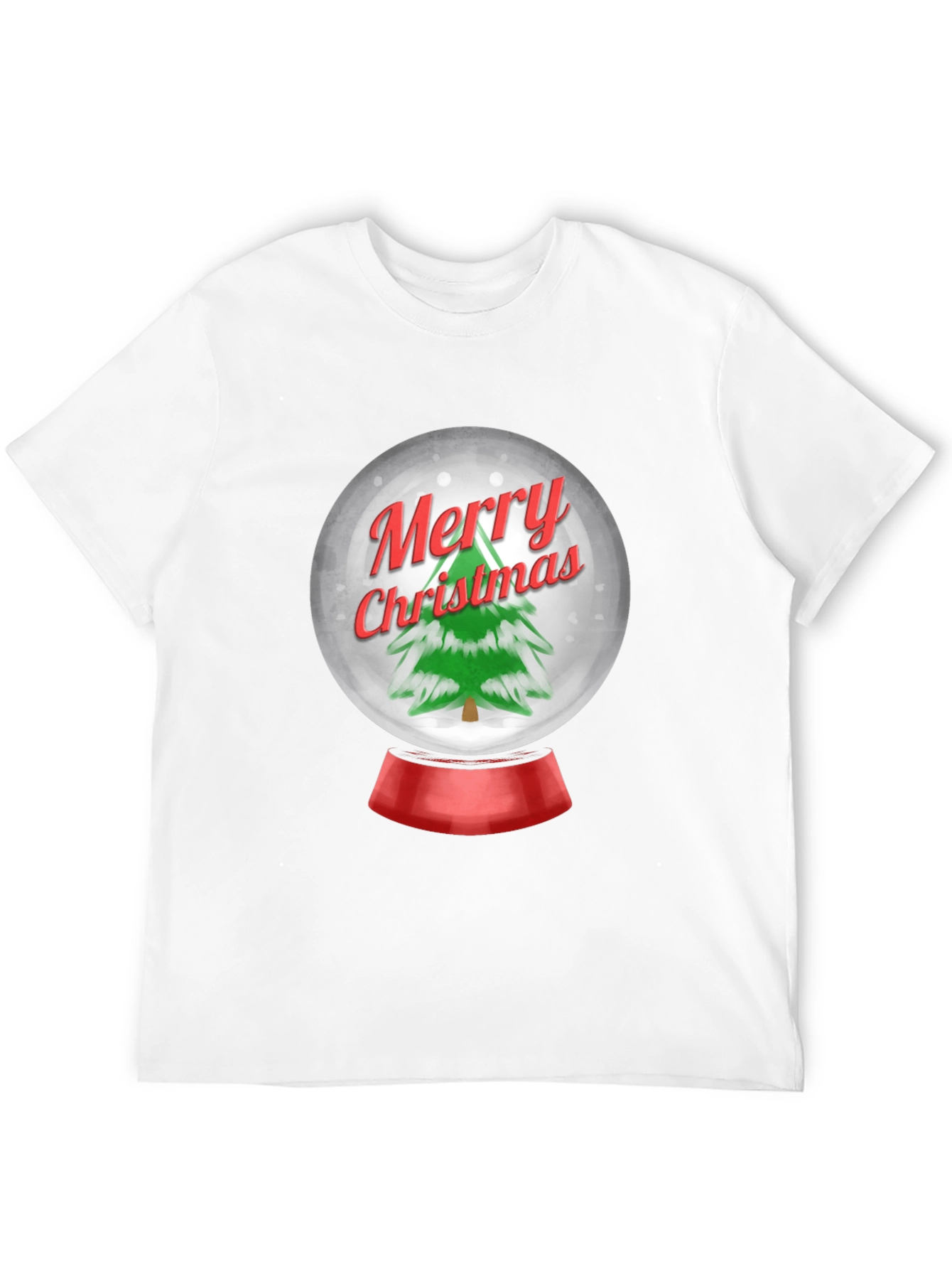 Festive Christmas Snow Globe T-Shirt
