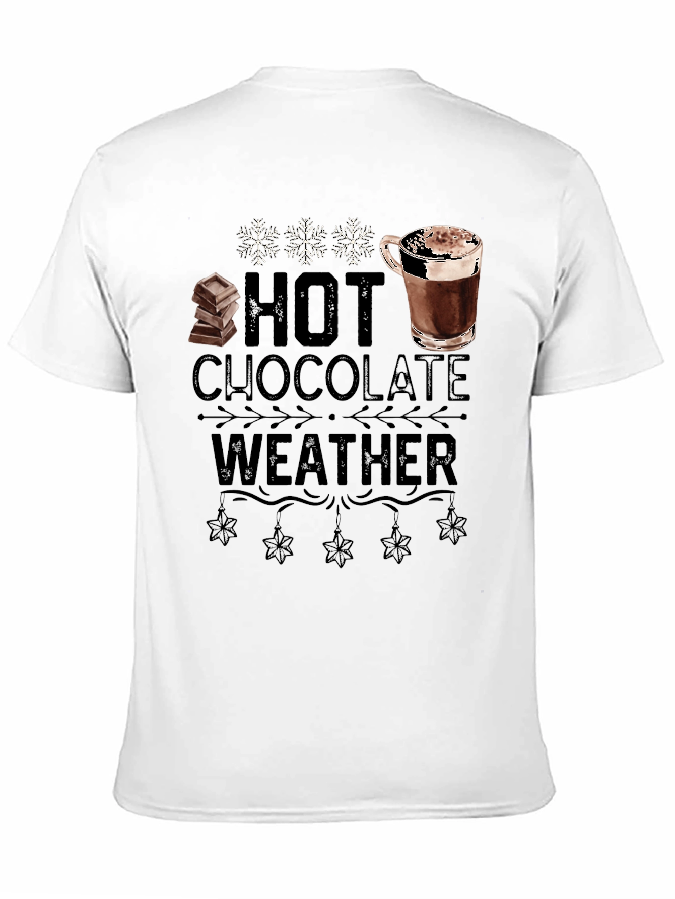 Hot Chocolate Weather Graphic T-Shirt