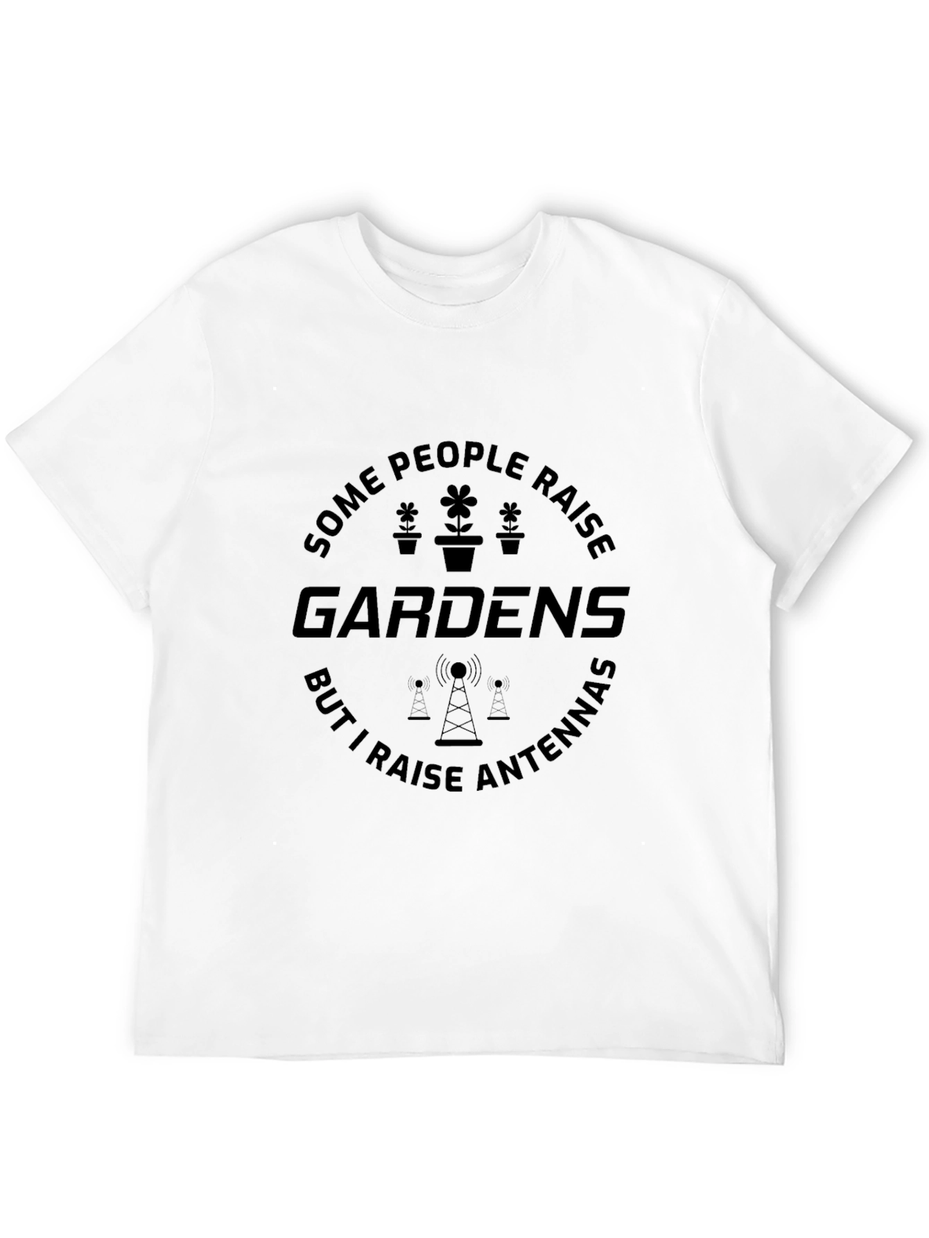 Gardens and Antennas Graphic Tee