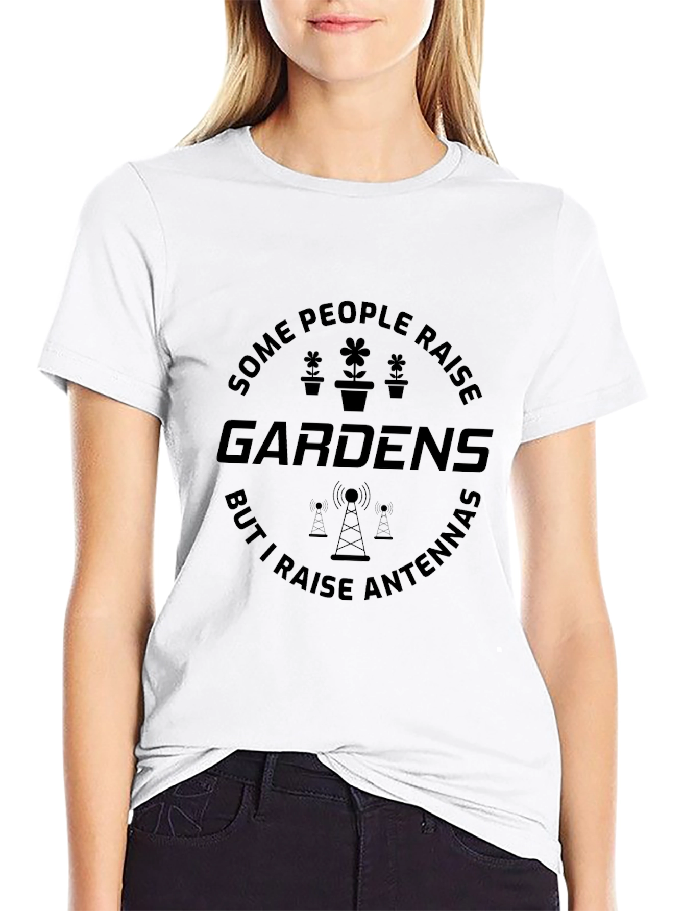 Gardens and Antennas Graphic Tee