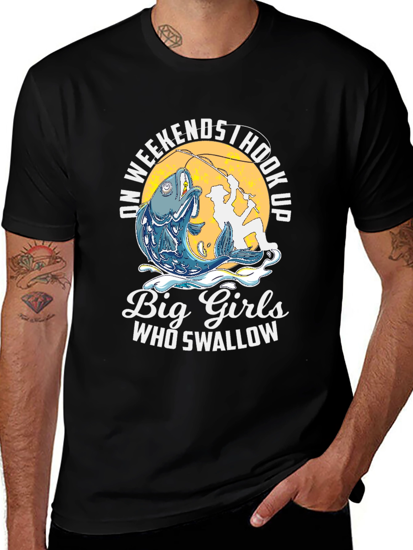 Weekend Fishing Hook Up T-Shirt