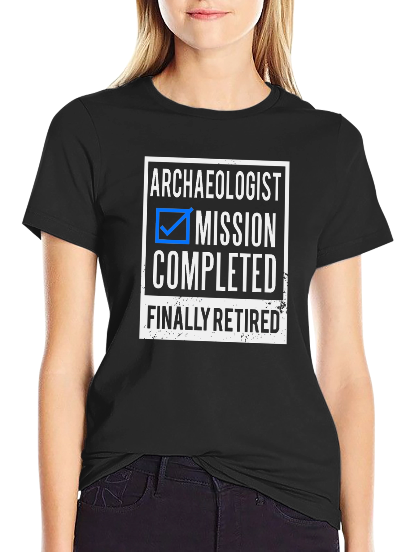 Archaeologist Mission Completed Retired T-Shirt